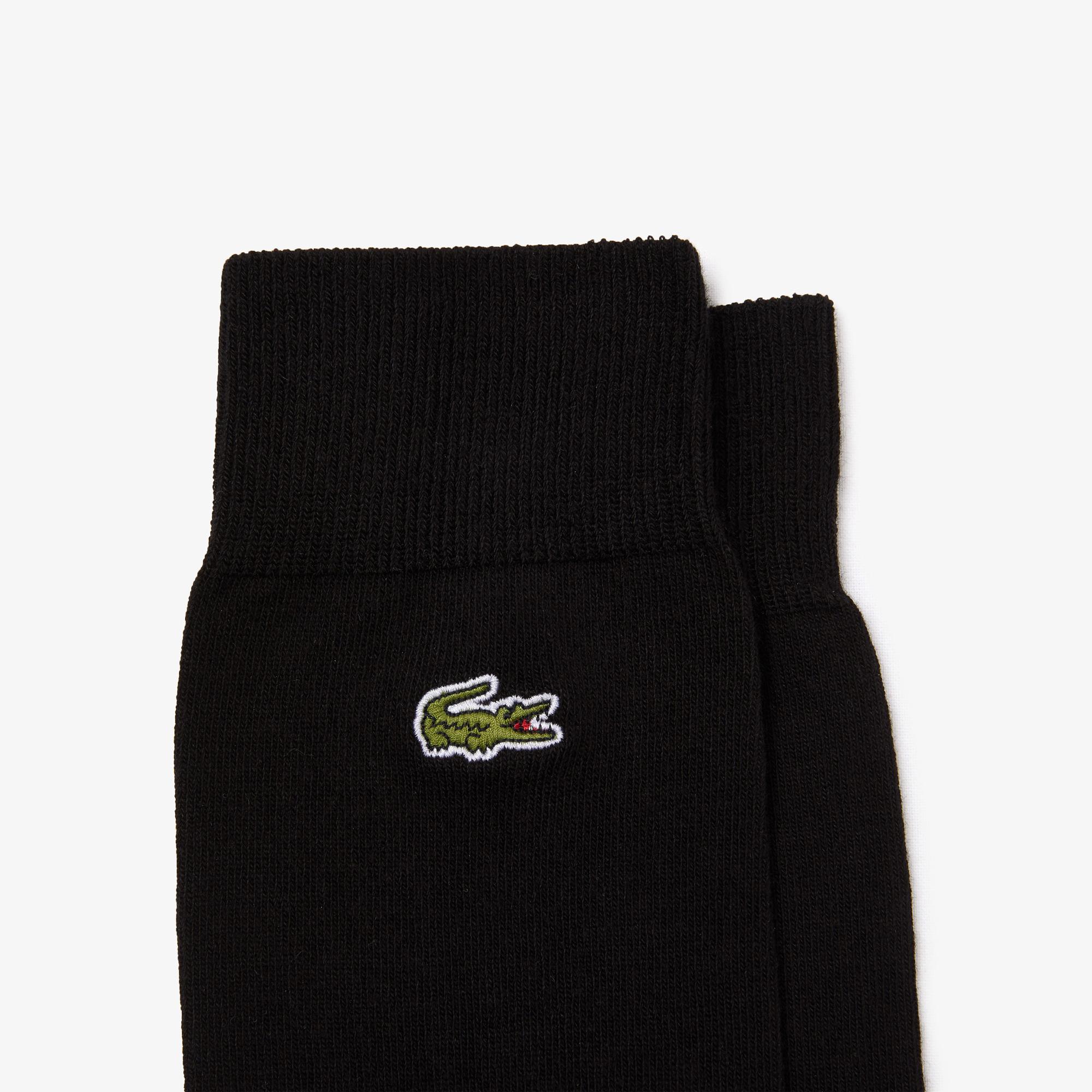 Lacoste Unisex Siyah Çorap