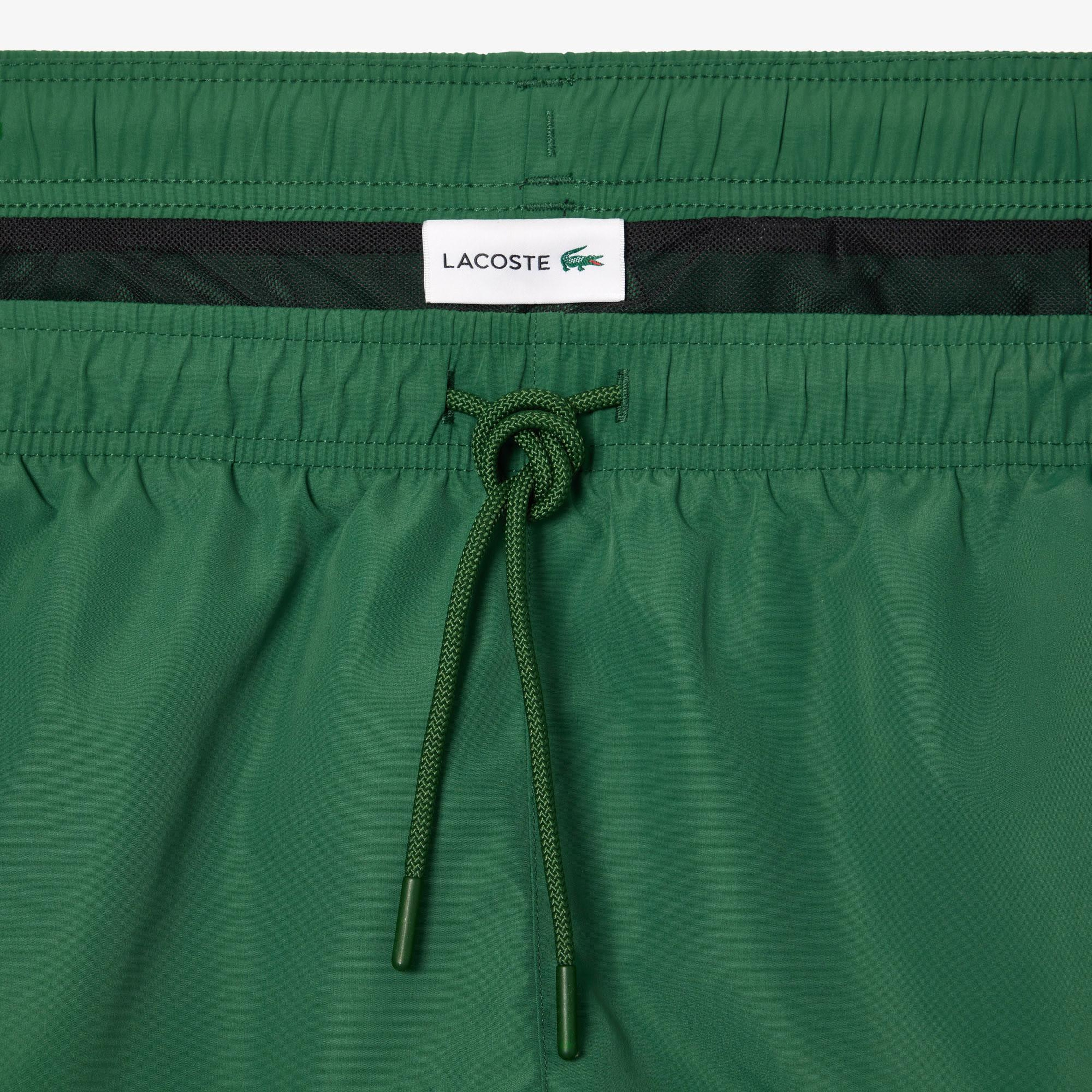 Lacoste Erkek Yeşil Deniz Şortu