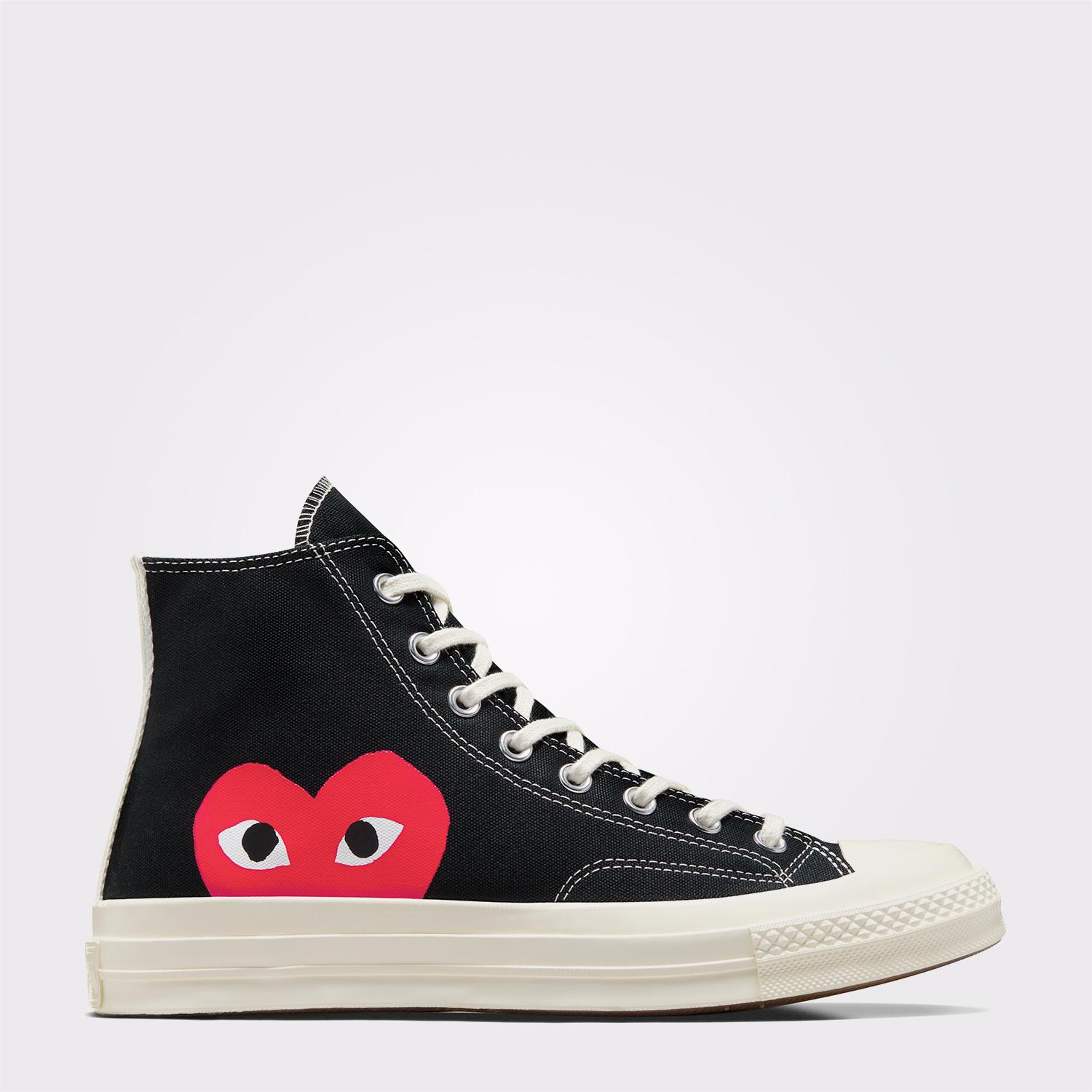 Converse X Comme Des Garçons Play Chuck 70 Unisex Siyah Sneaker
