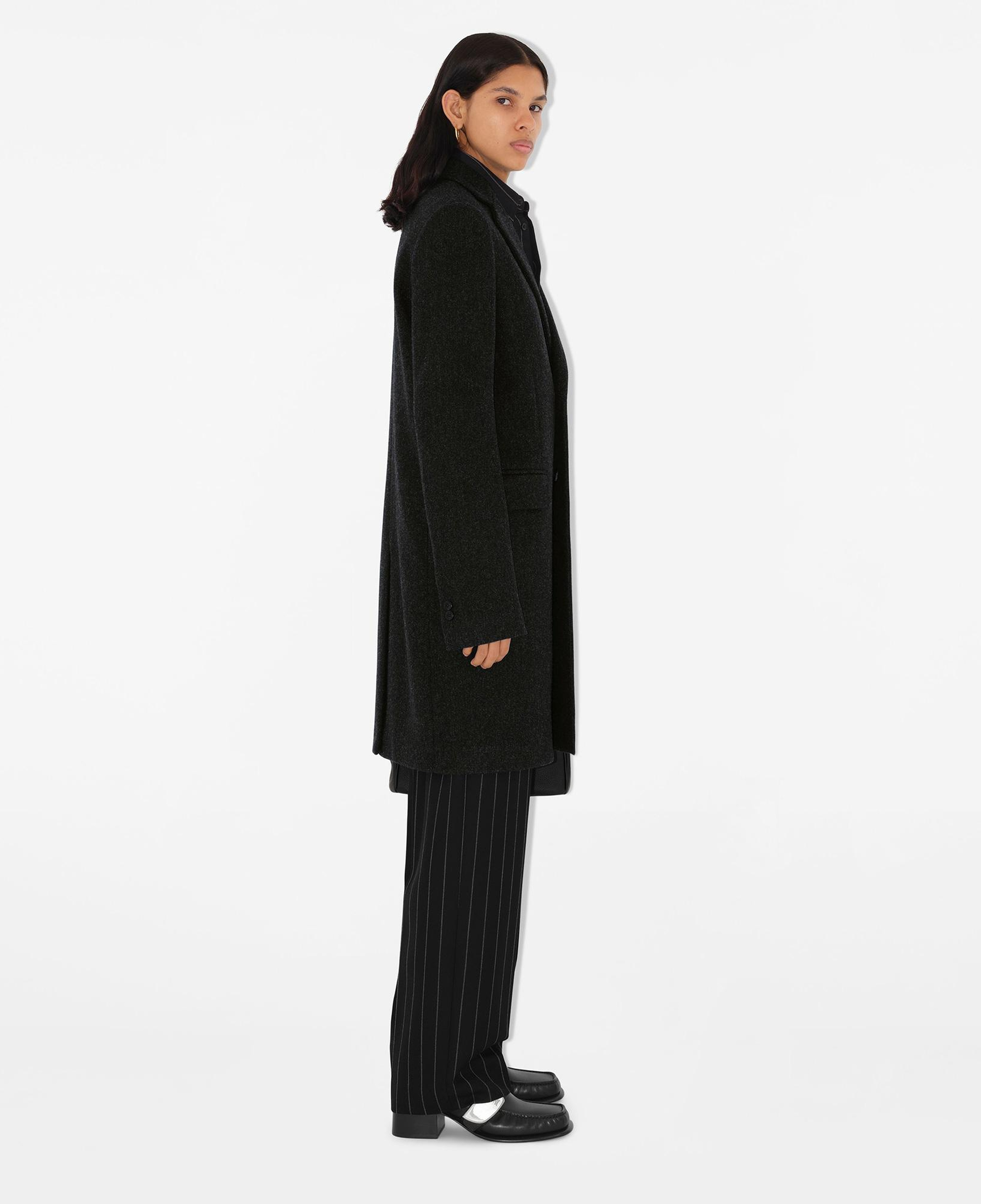 Burberry Wool Tailored Kadın Siyah Palto