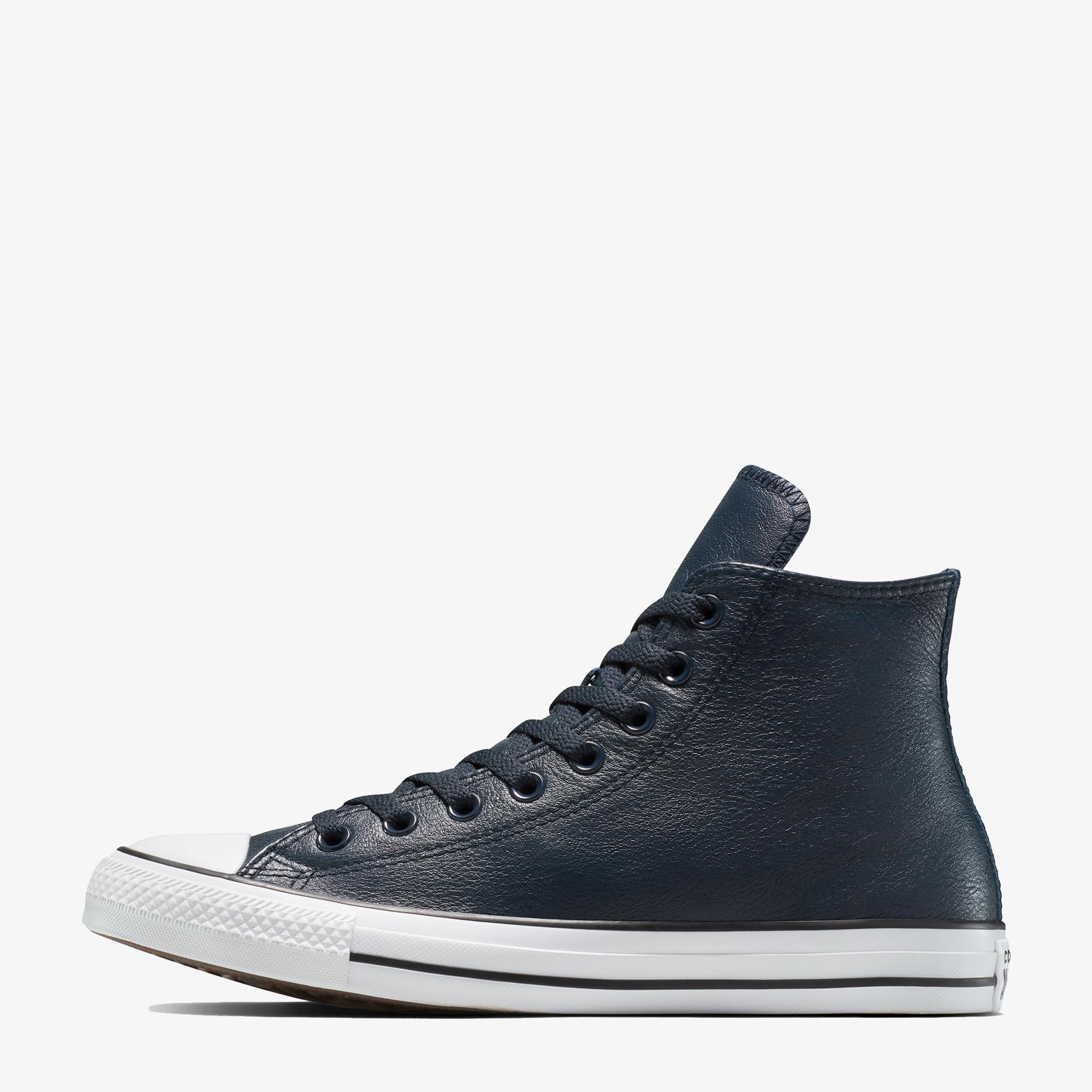 Converse Chuck Taylor All Star Leather Unisex Lacivert Sneaker