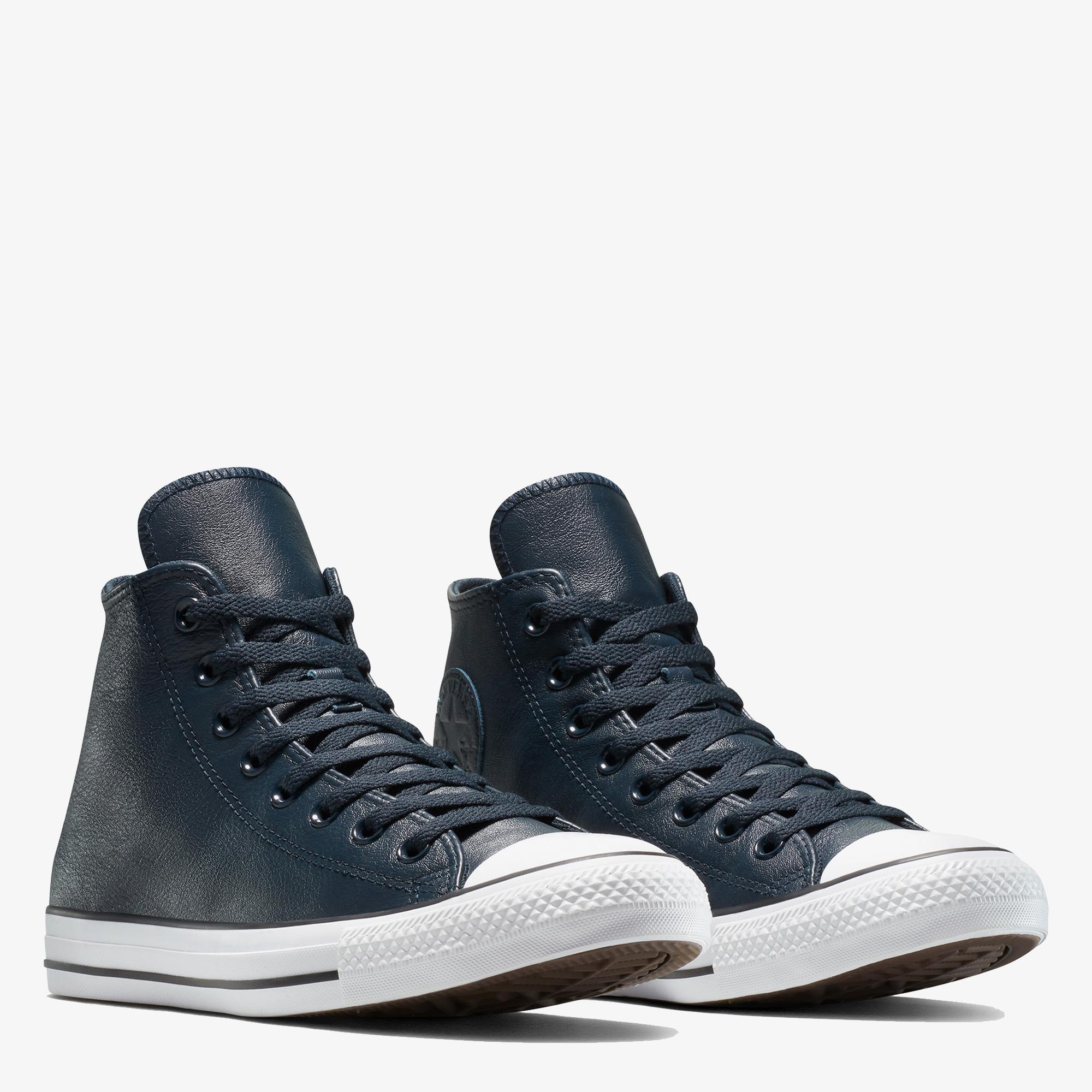 Converse Chuck Taylor All Star Leather Unisex Lacivert Sneaker
