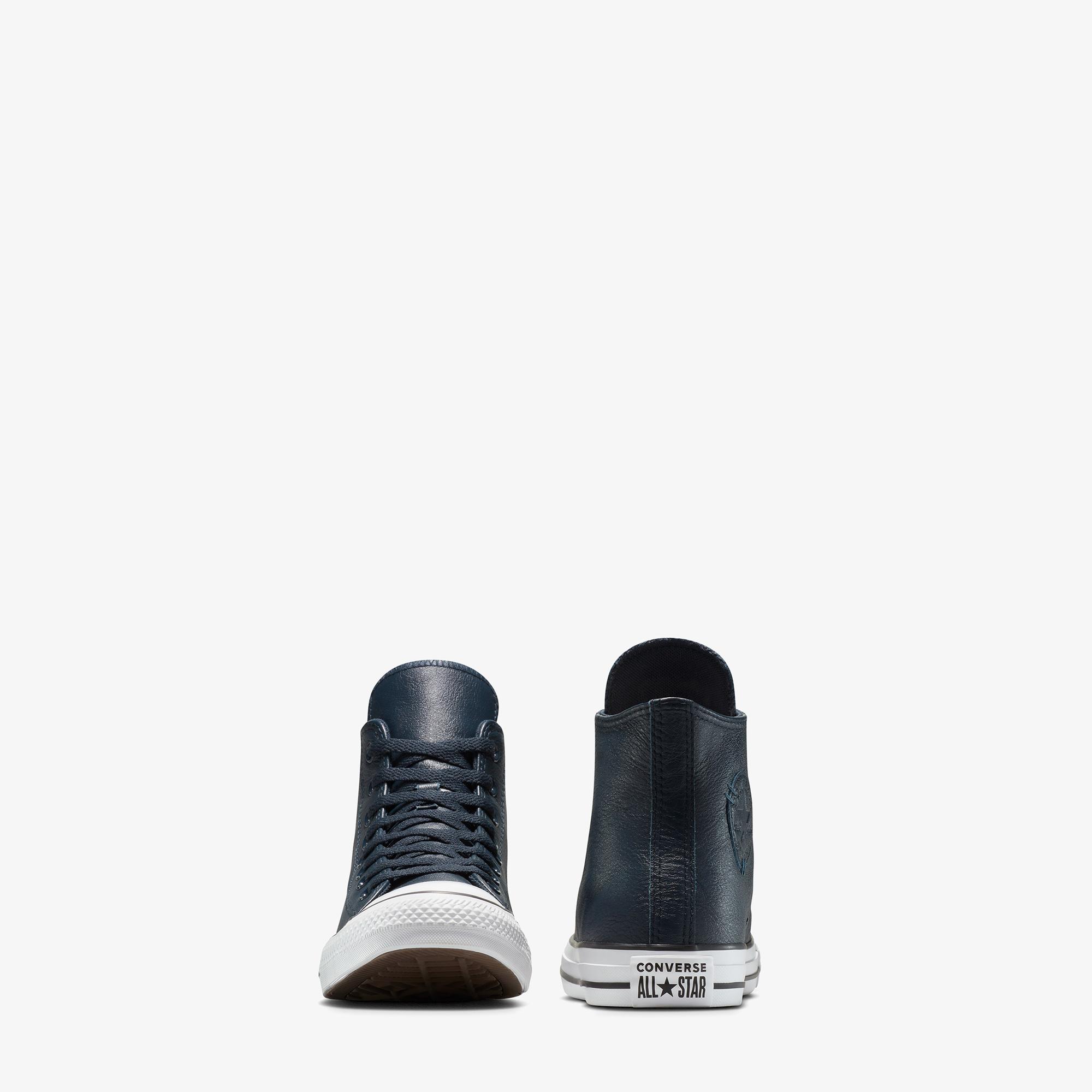 Converse Chuck Taylor All Star Leather Unisex Lacivert Sneaker