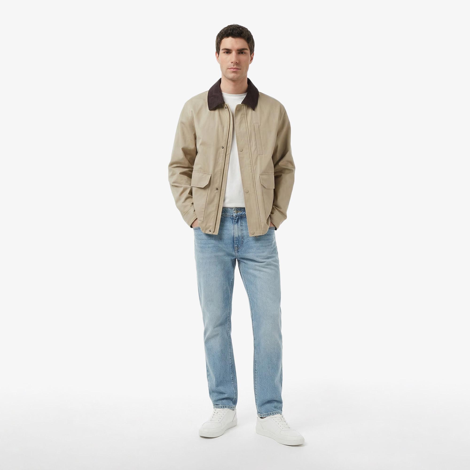 Nautica Erkek Bej Regular Fit Ceket