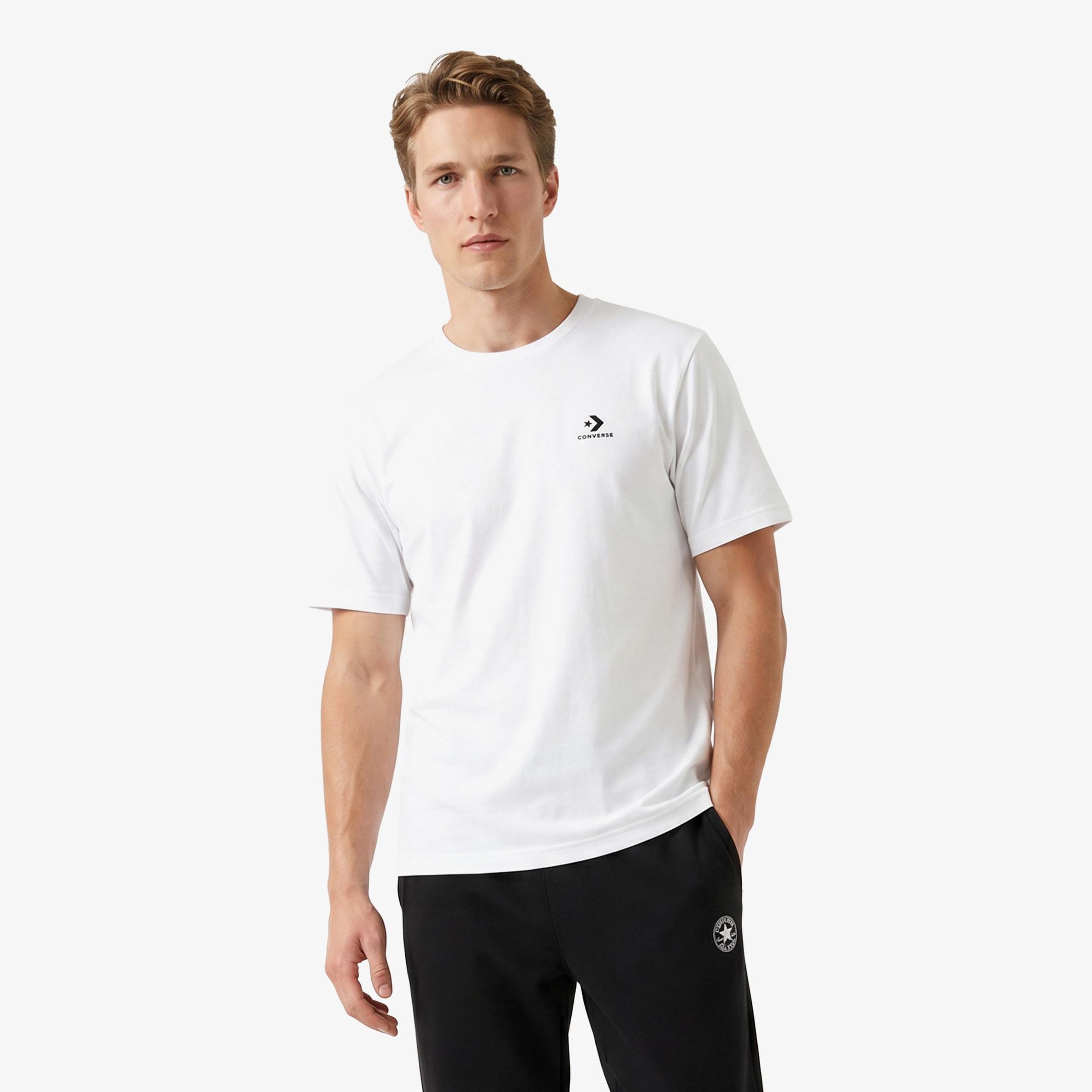 Converse Erkek Beyaz T-Shirt