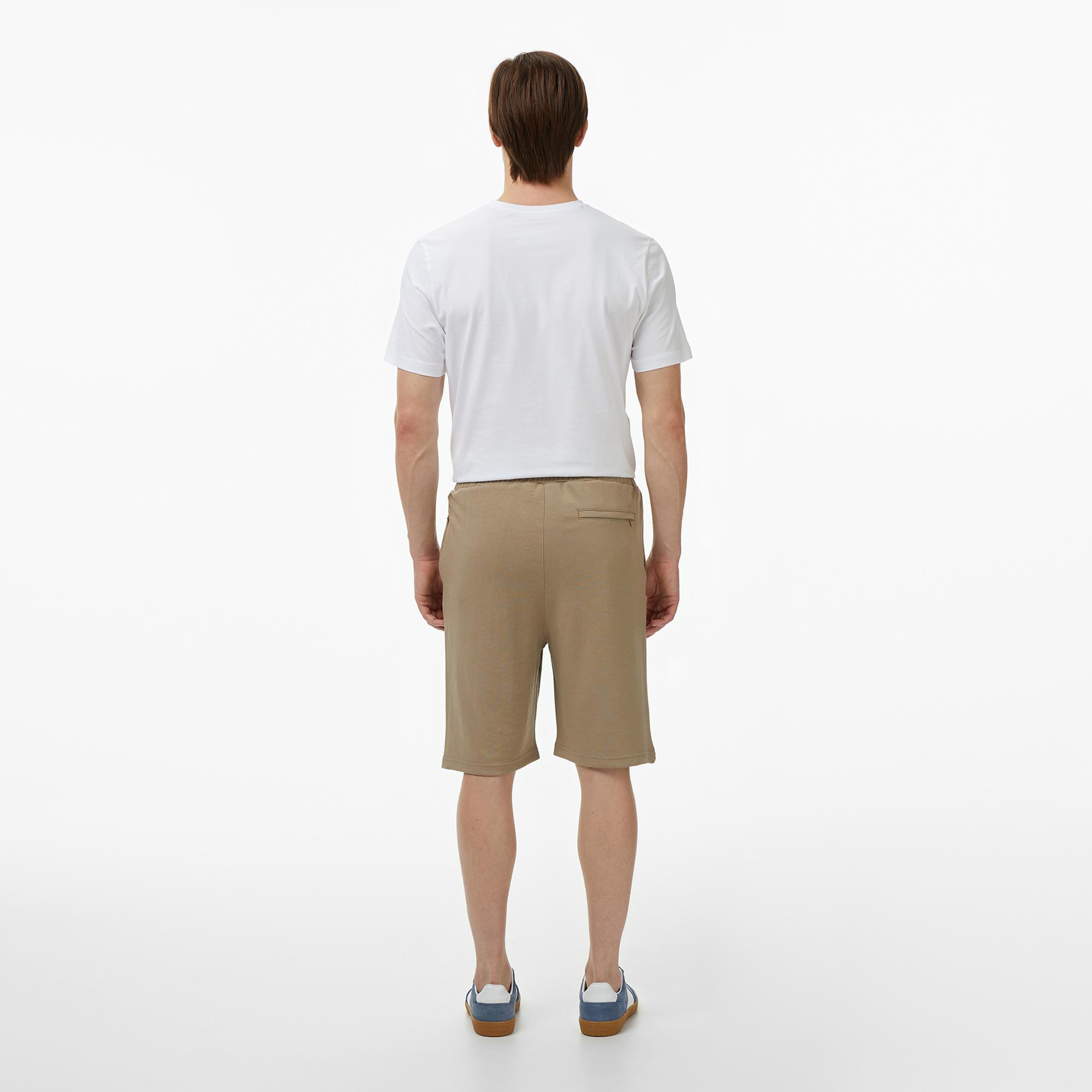 Nautica Erkek Bej Regular Fit Şort