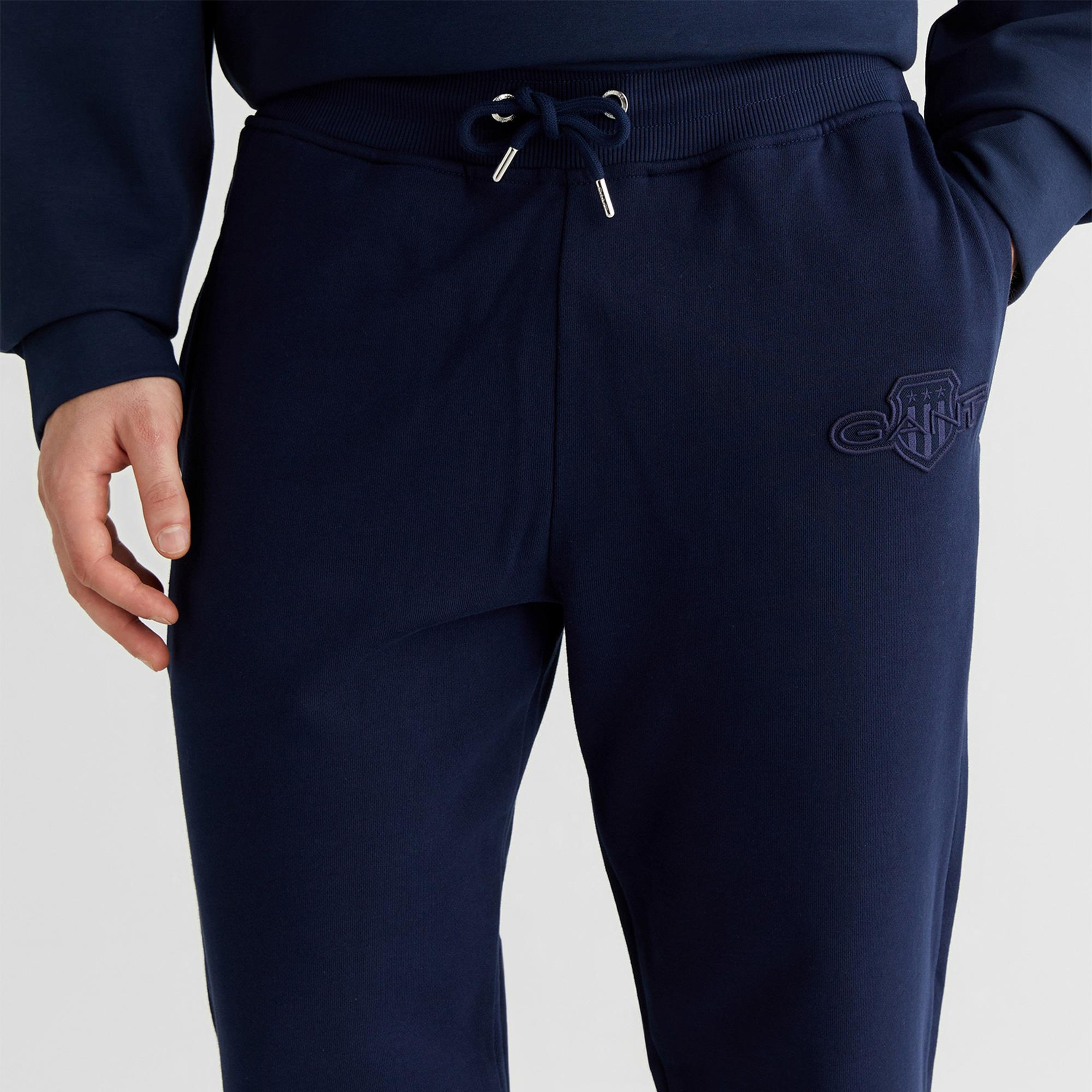 GANT Erkek Lacivert Regular Fit Eşofman Altı