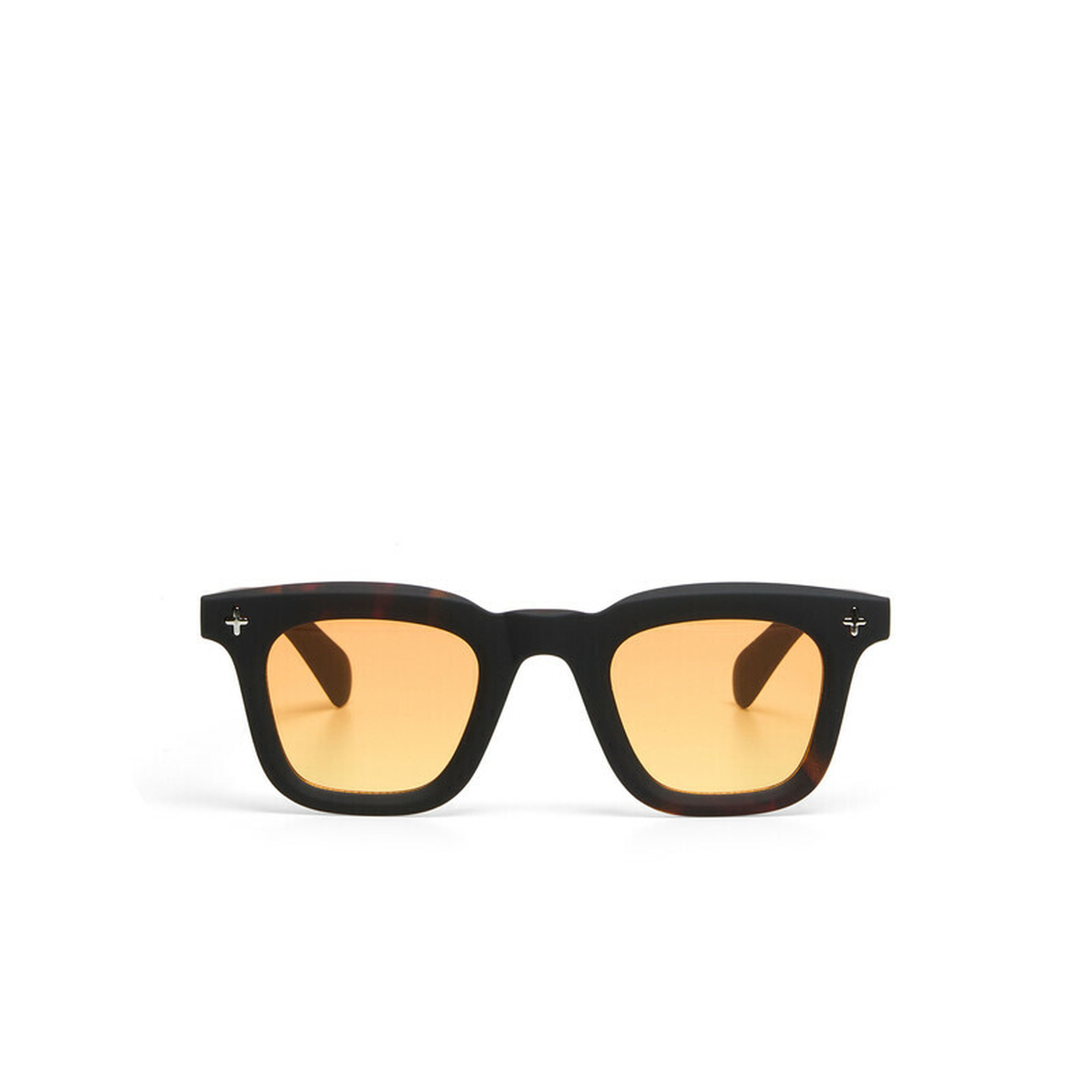 Okkia Firenze Unisex Güneş GözlüğüSiyah Havana / Lens : Sarı