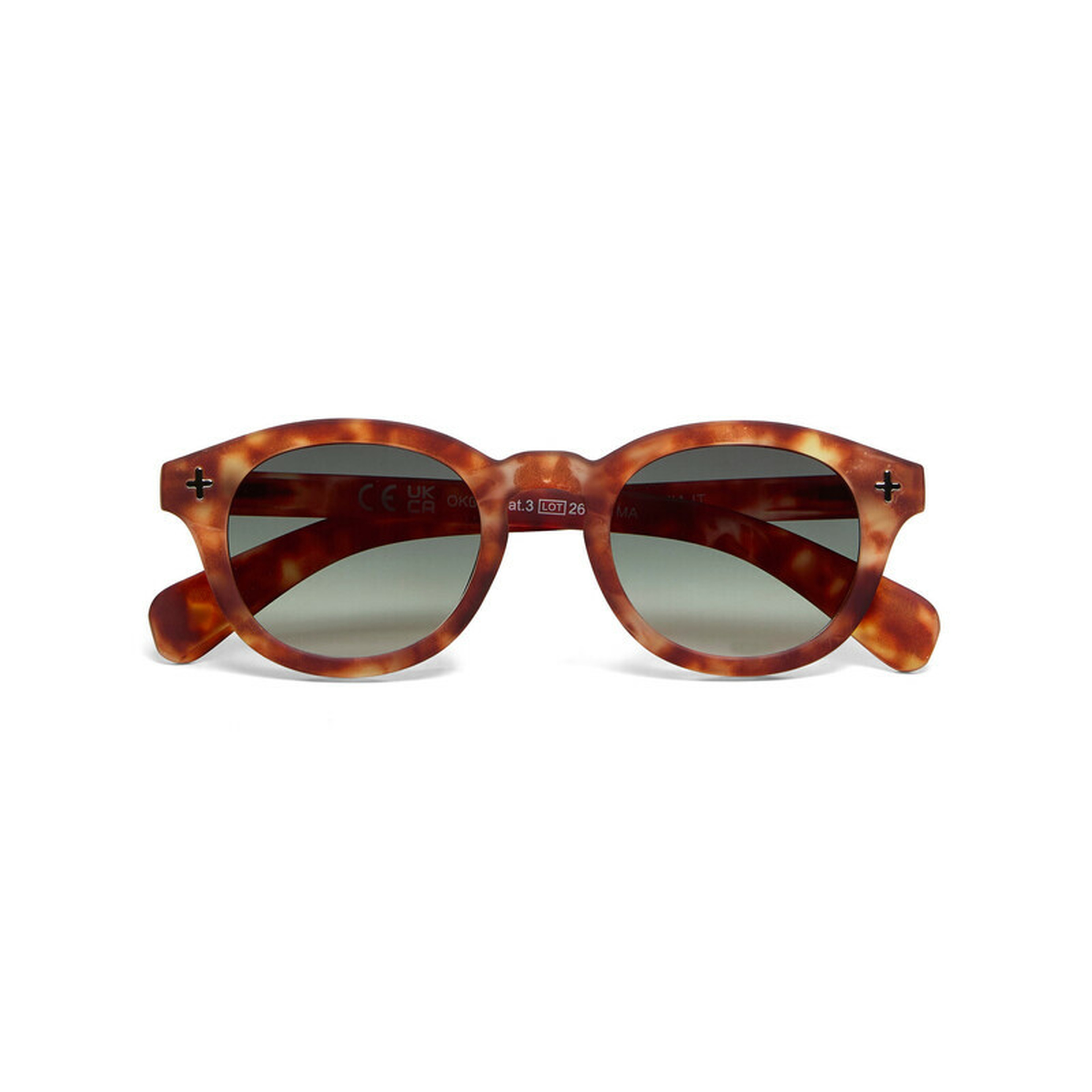 Okkia Milano Unisex Güneş Gözlüğü Midnight / Lens: Yeşil Gradyan