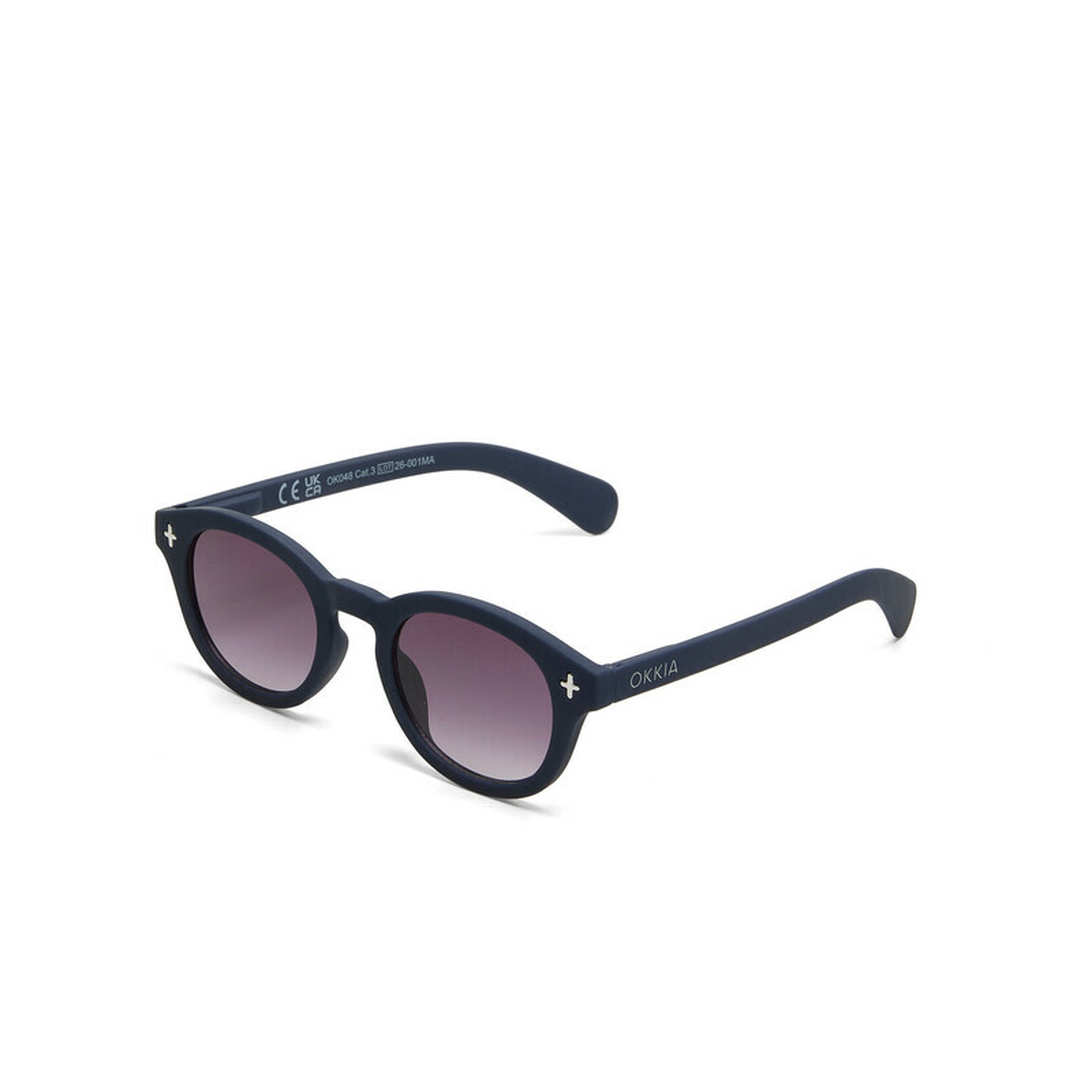 Okkia Milano Unisex Güneş Gözlüğü Midnight / Lens: Siyah Gradyan