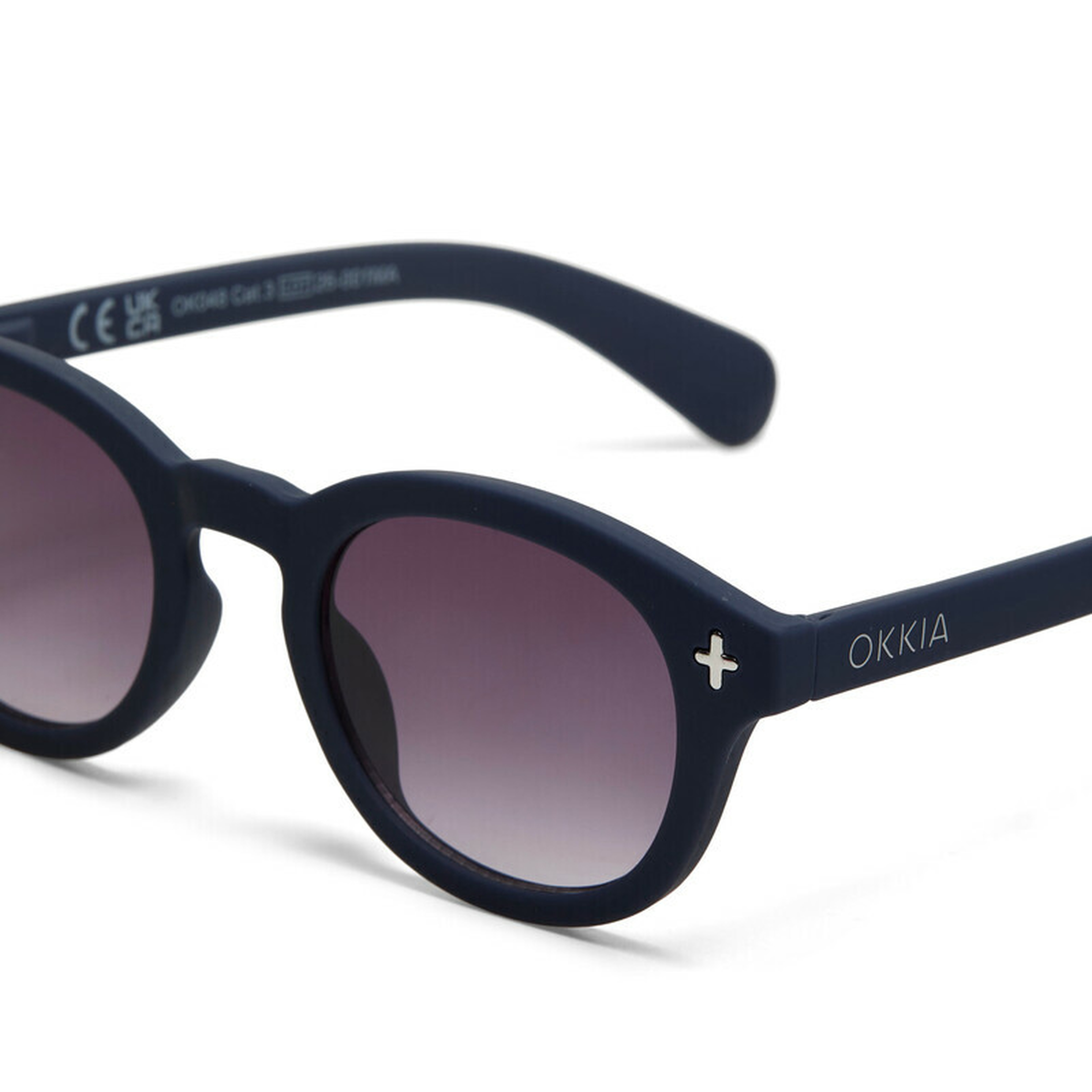 Okkia Milano Unisex Güneş Gözlüğü Midnight / Lens: Siyah Gradyan