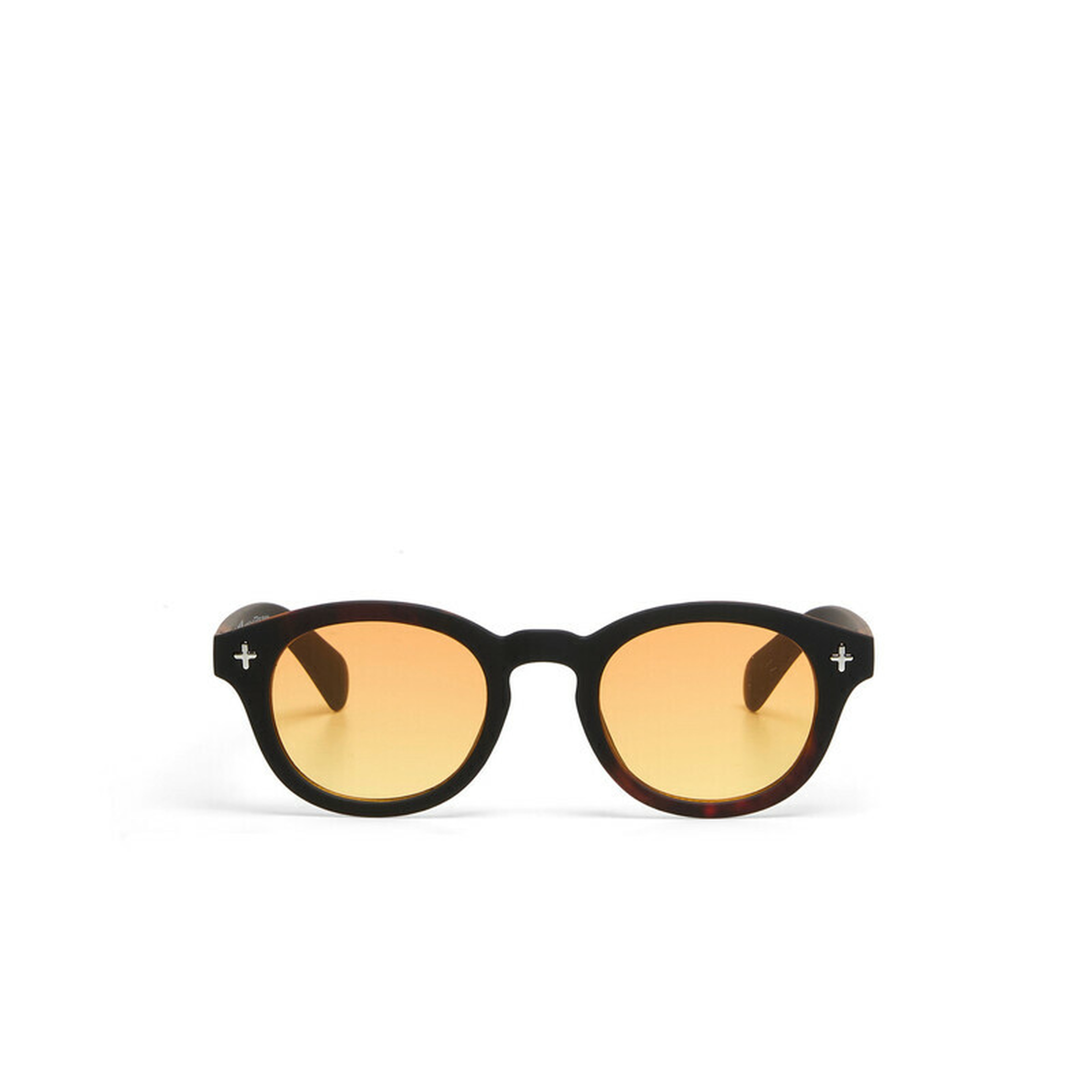 Okkia Milano Unisex Güneş GözlüğüSiyah Havana / Lens : Sarı