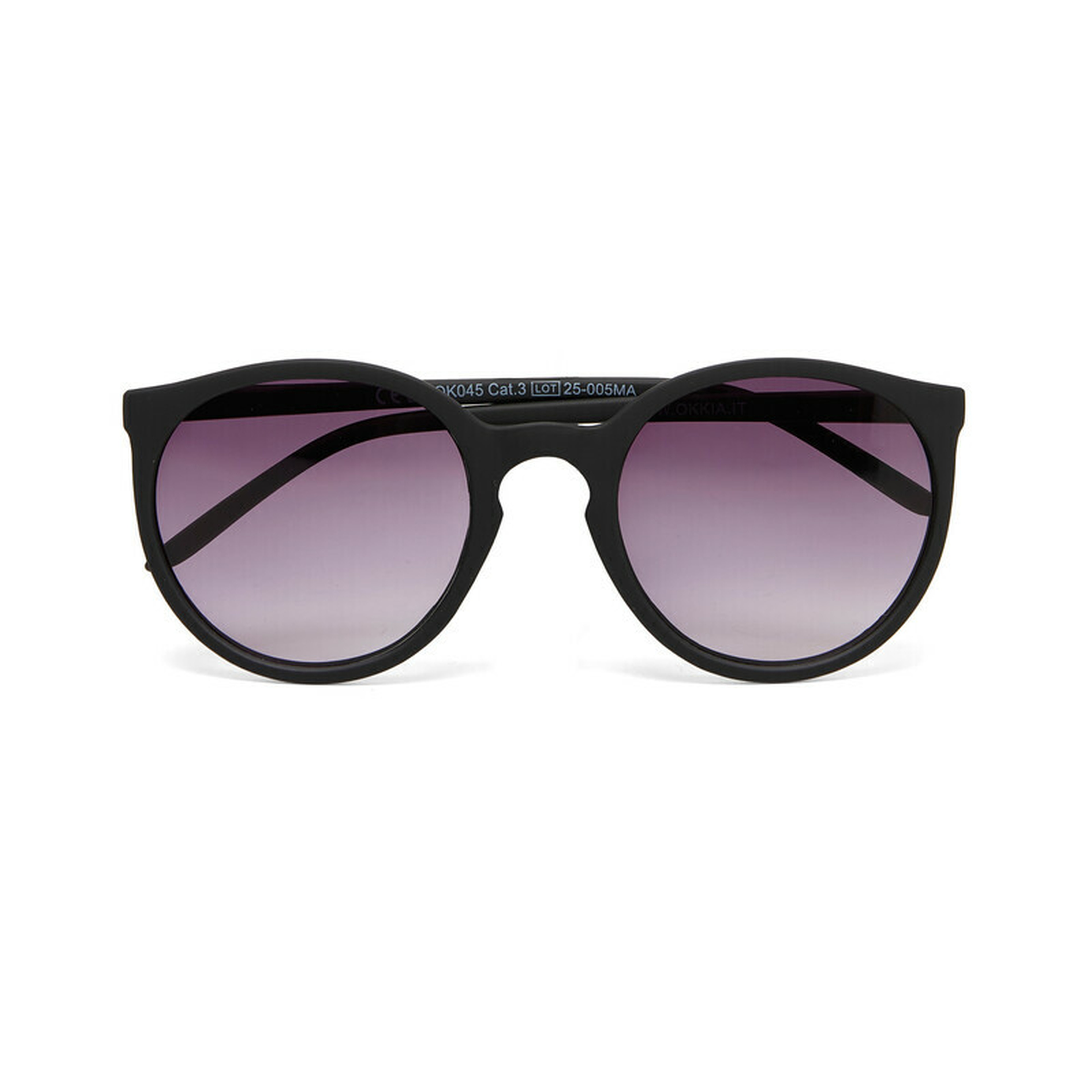 Okkia Berlino Unisex Güneş GözlüğüSiyah / Lens : Siyah Gradyan