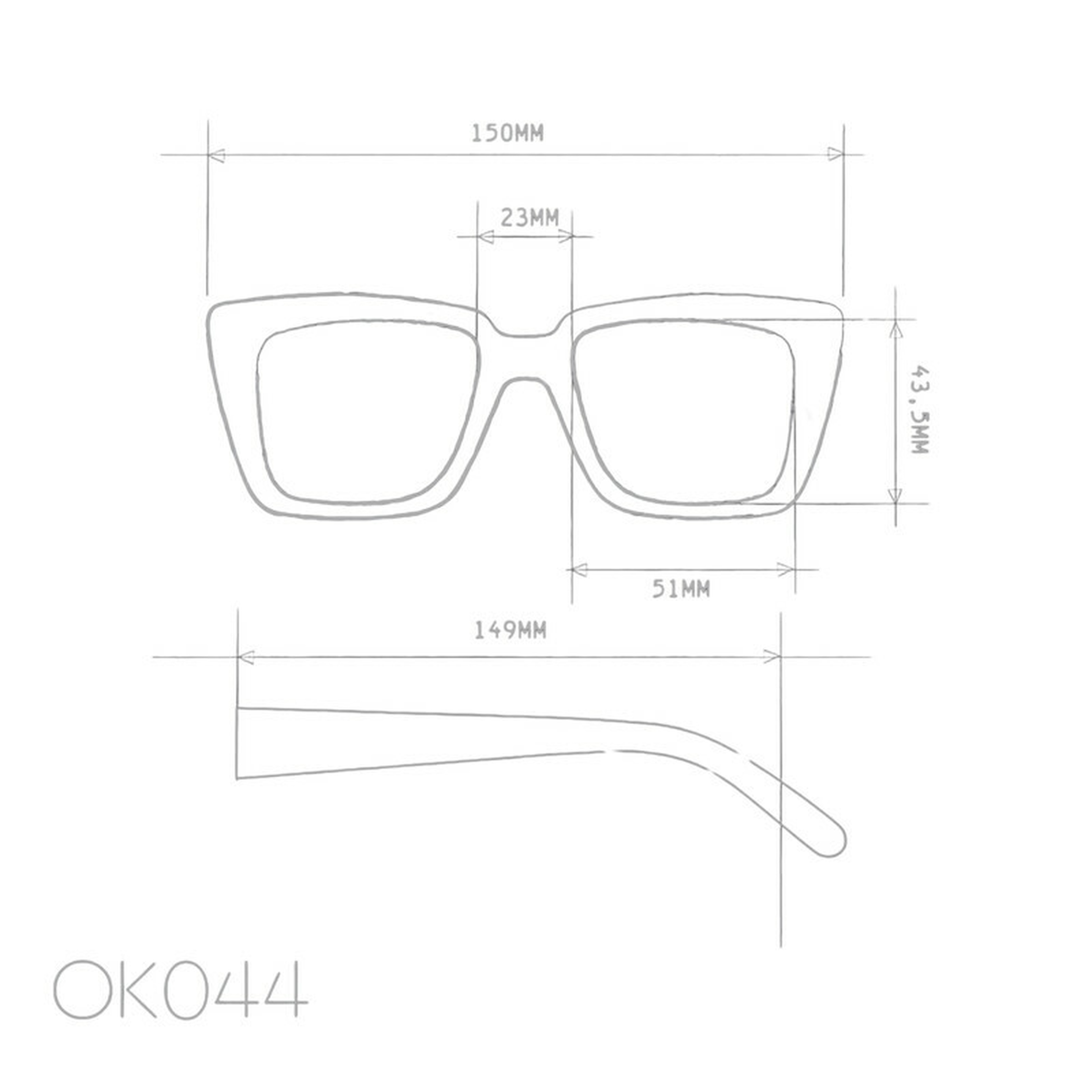 Okkia Elba Unisex Güneş GözlüğüHavana / Lens : Kahverengi Gradyan