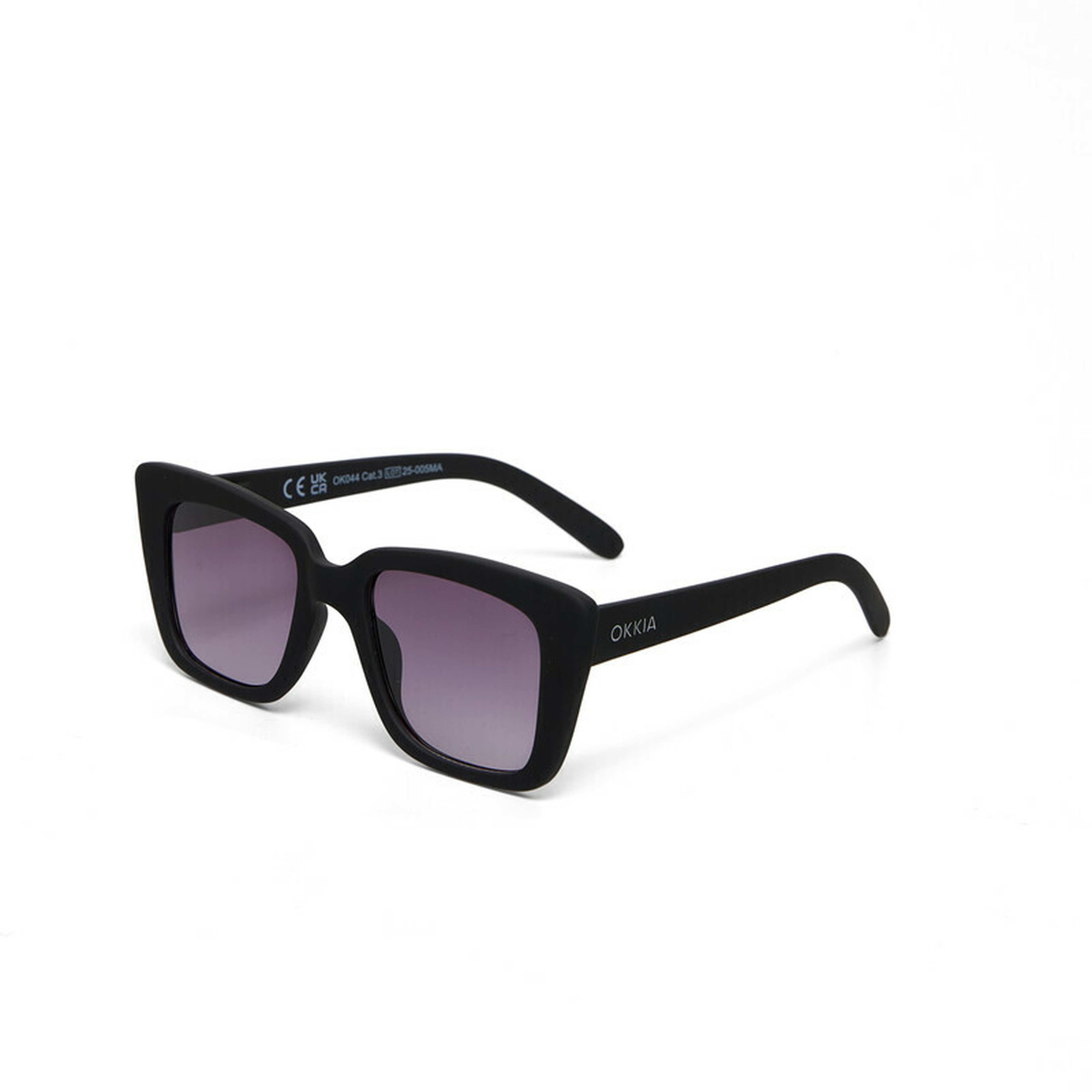 Okkia Elba Unisex Güneş GözlüğüSiyah / Lens : Siyah Gradyan