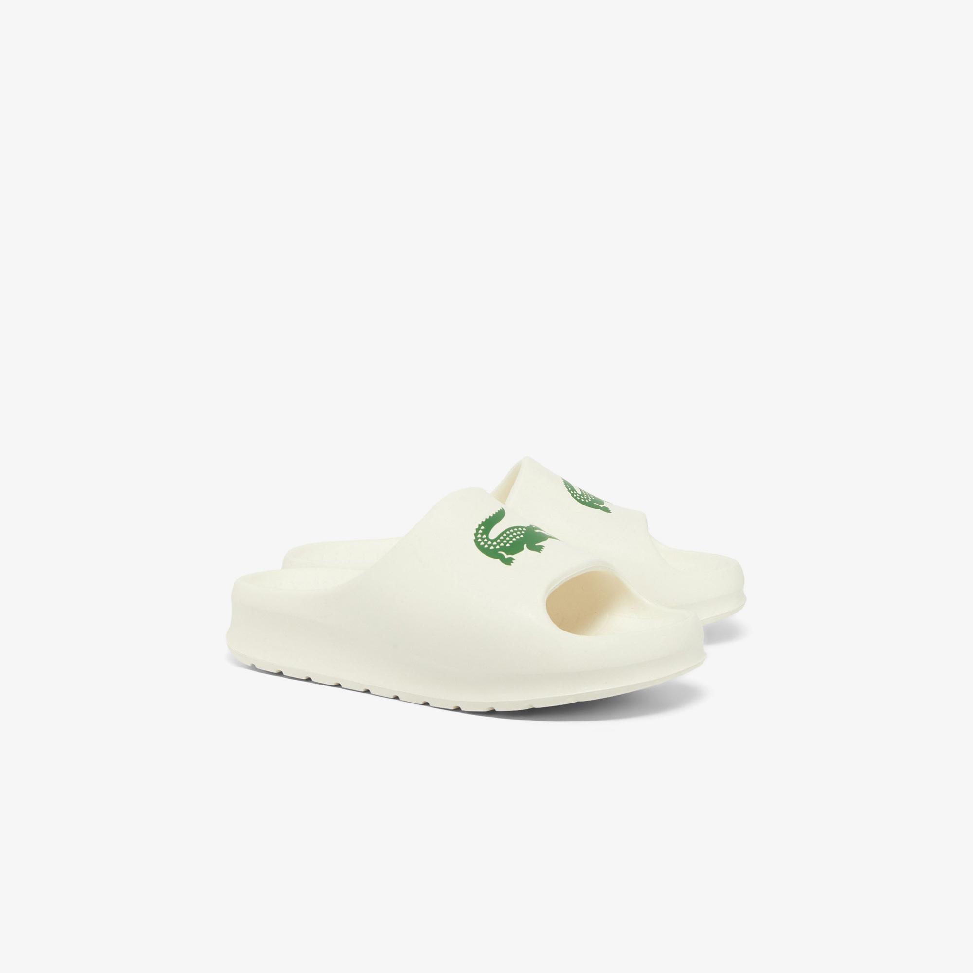 Lacoste Serve Slide 2.0 Kadın Beyaz Terlik