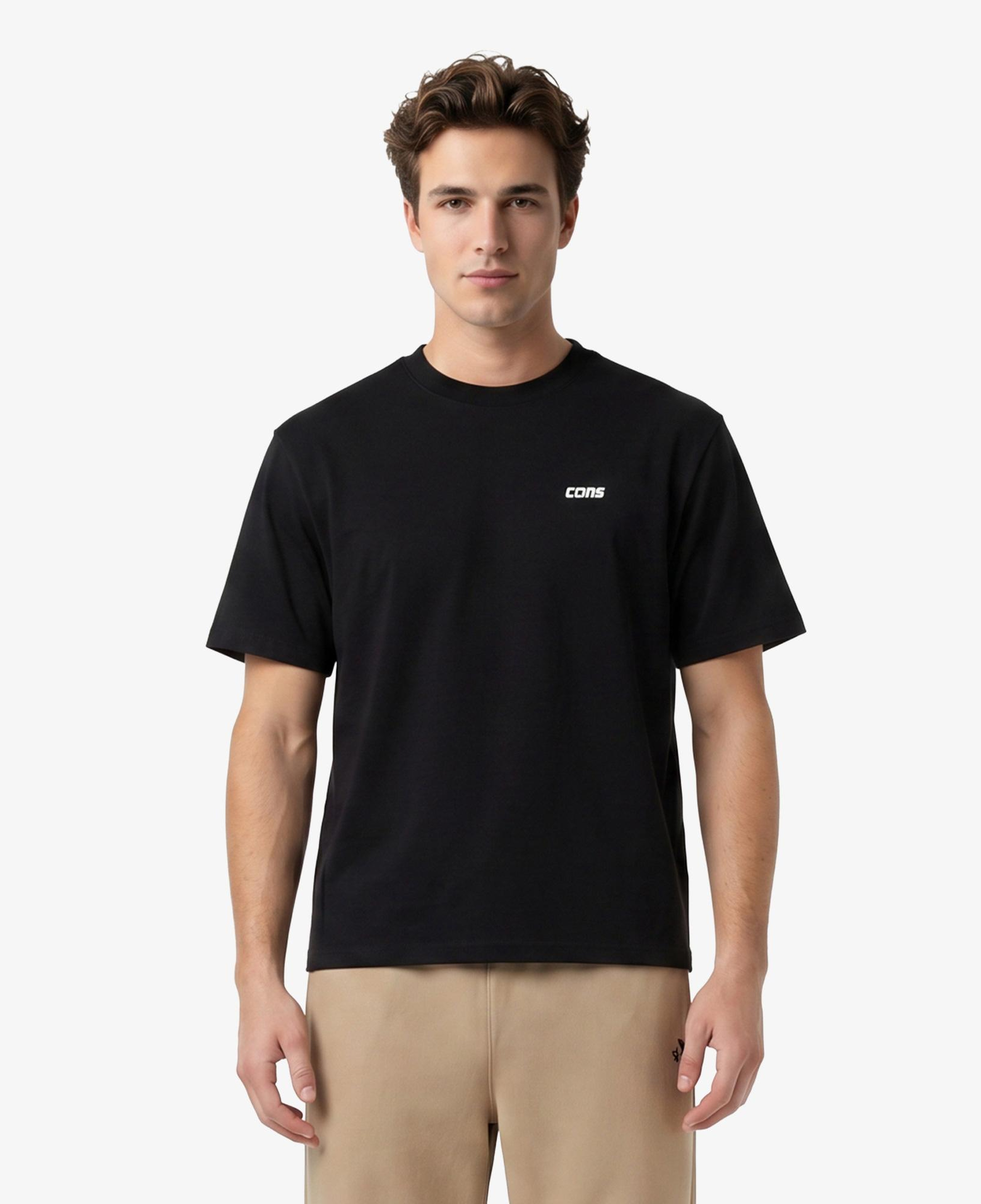 Converse Erkek Siyah T-Shirt