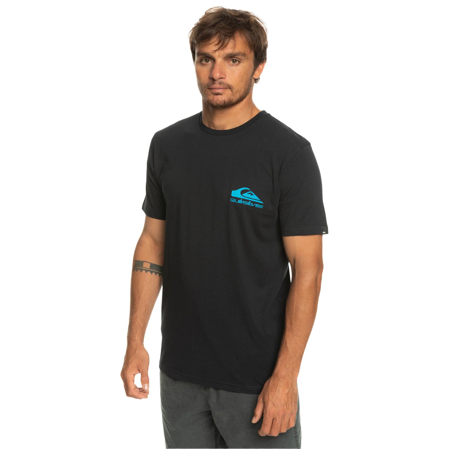 Quiksilver Nicedays Erkek Siyah Tişört