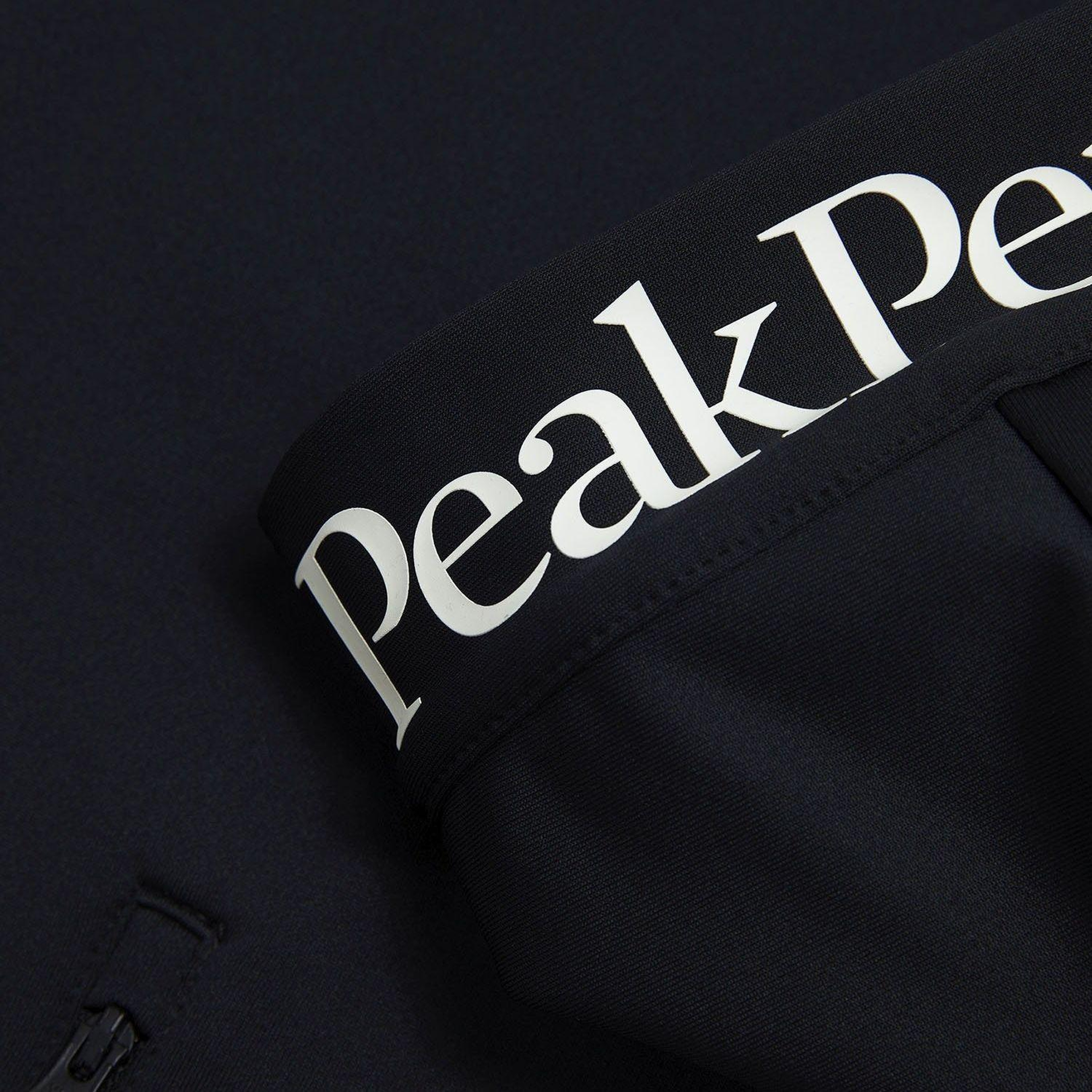 Peak Performance Rider Essentials Zip Hood Erkek Siyah Fleece