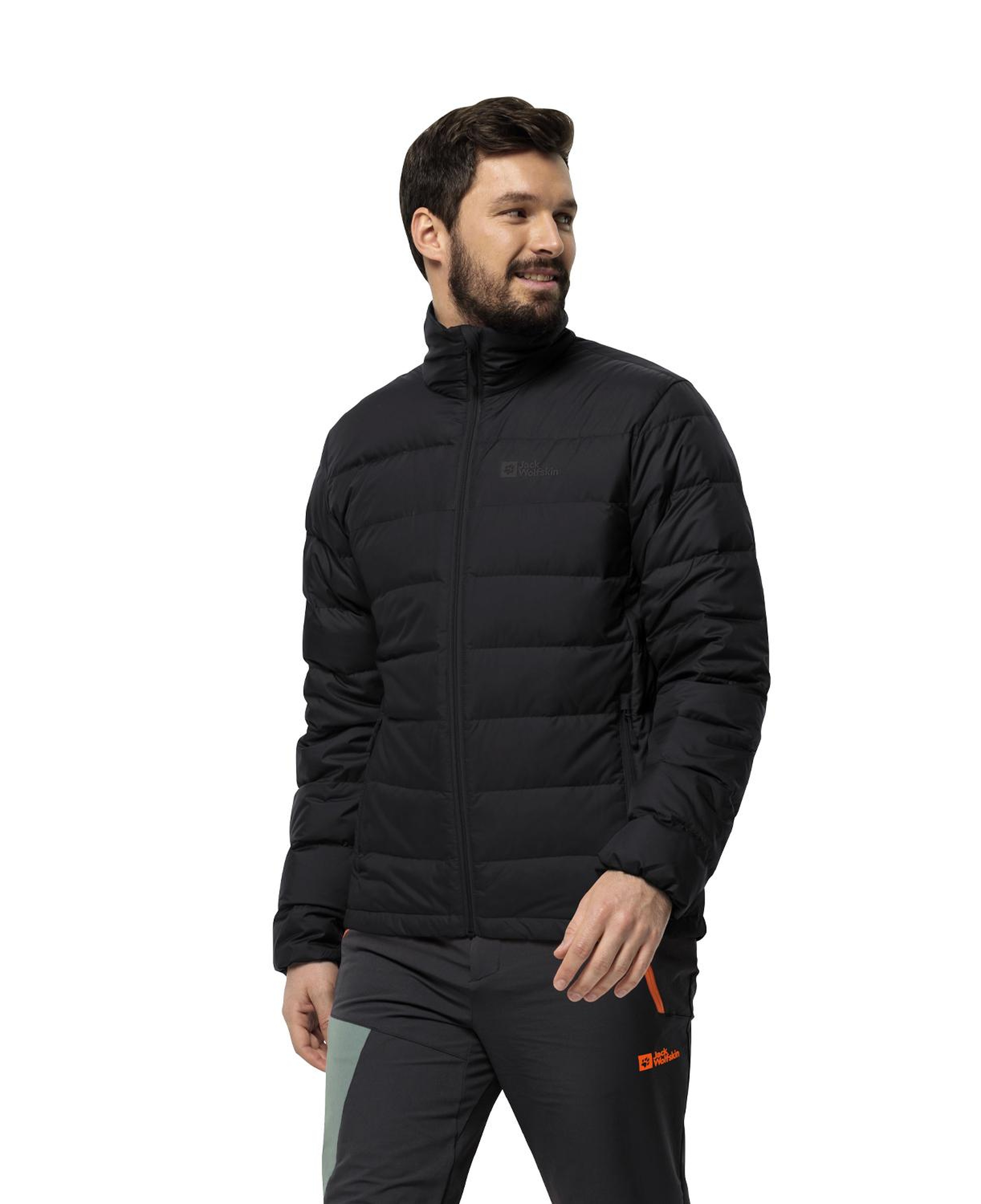Jack Wolfskin Ather Do Rds Erkek Siyah Outdoor Ceketi