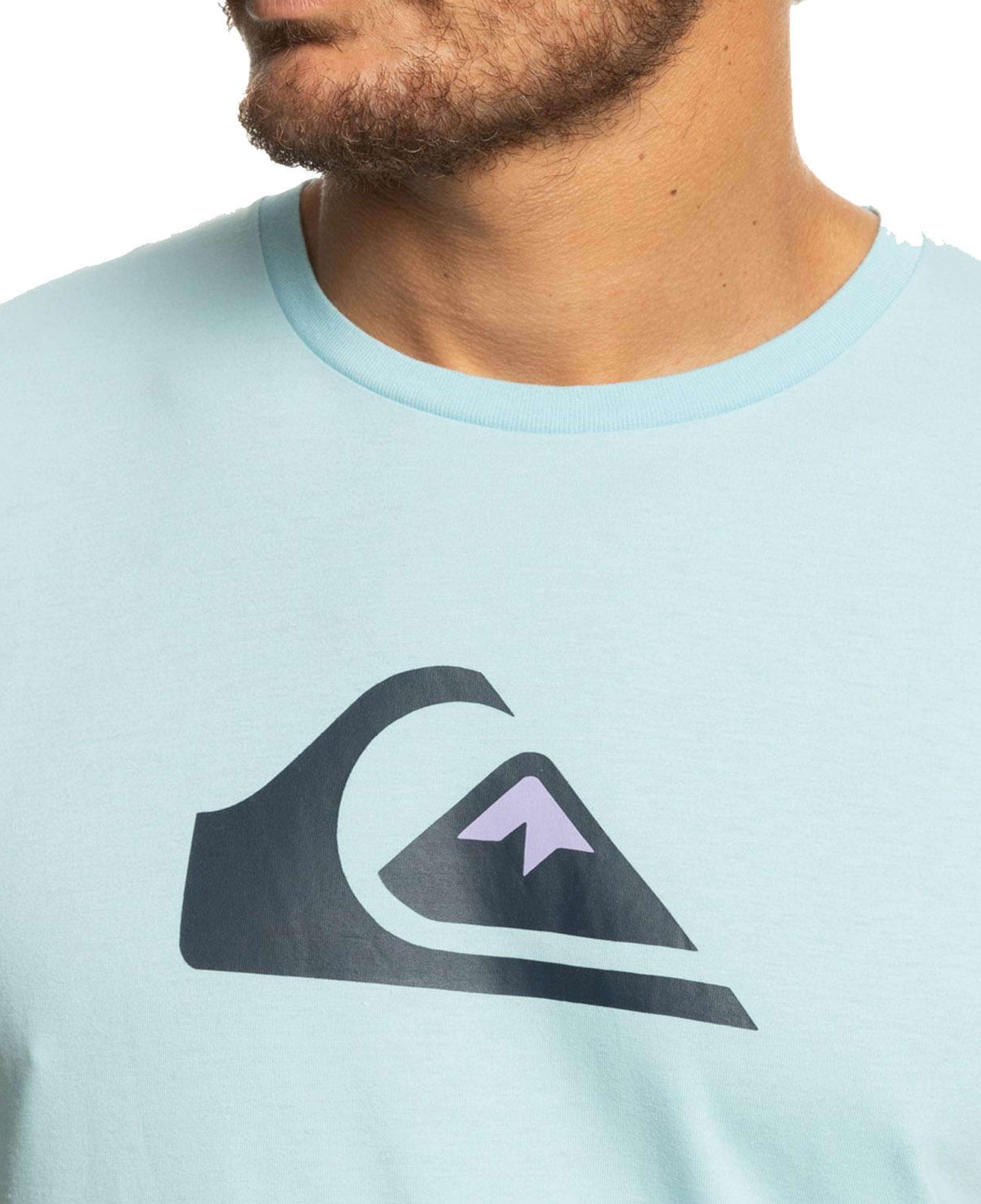 Quiksilver Complogo Erkek Mavi Tişört