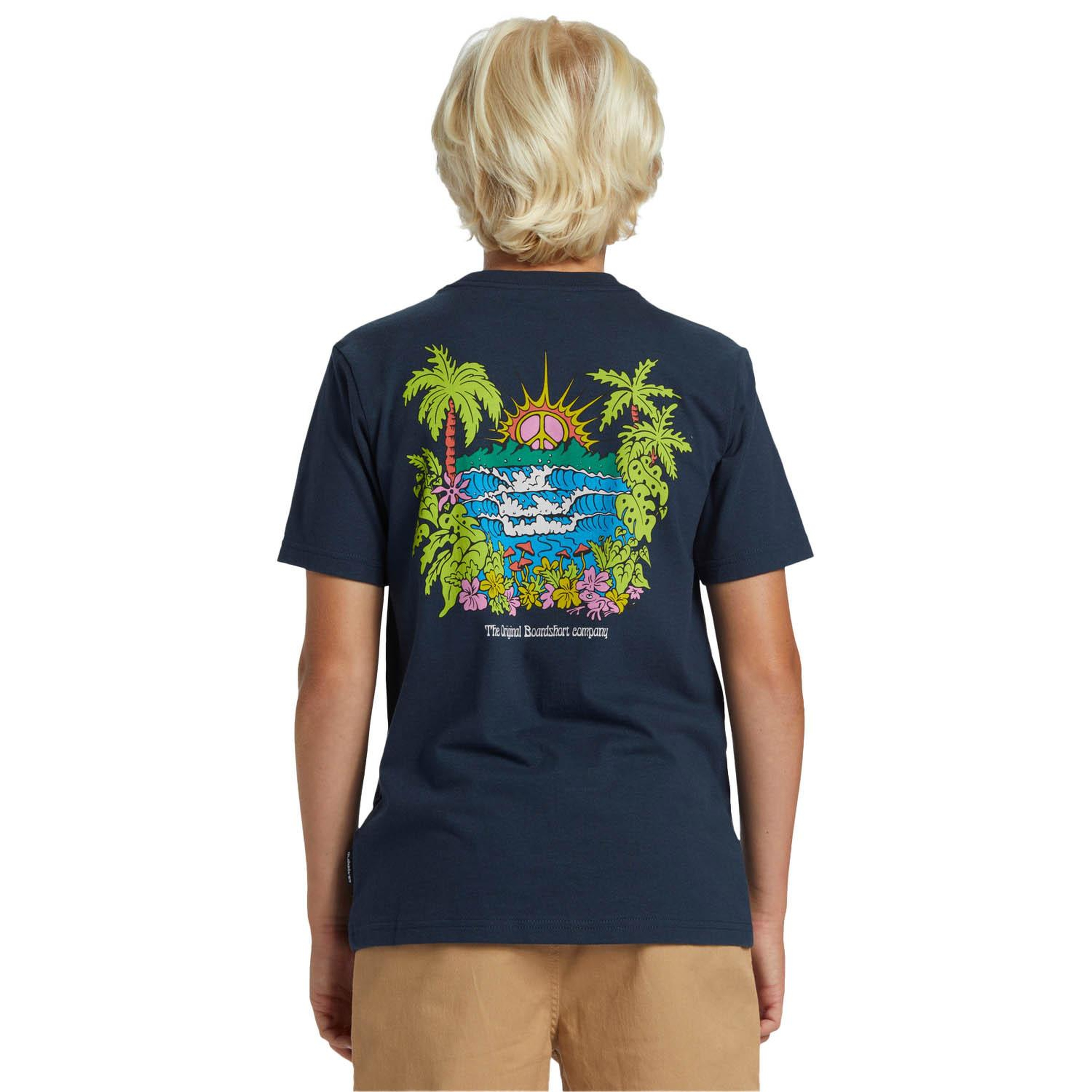 Quiksilver Island Sunrise Boe Erkek Çocuk Tişört
