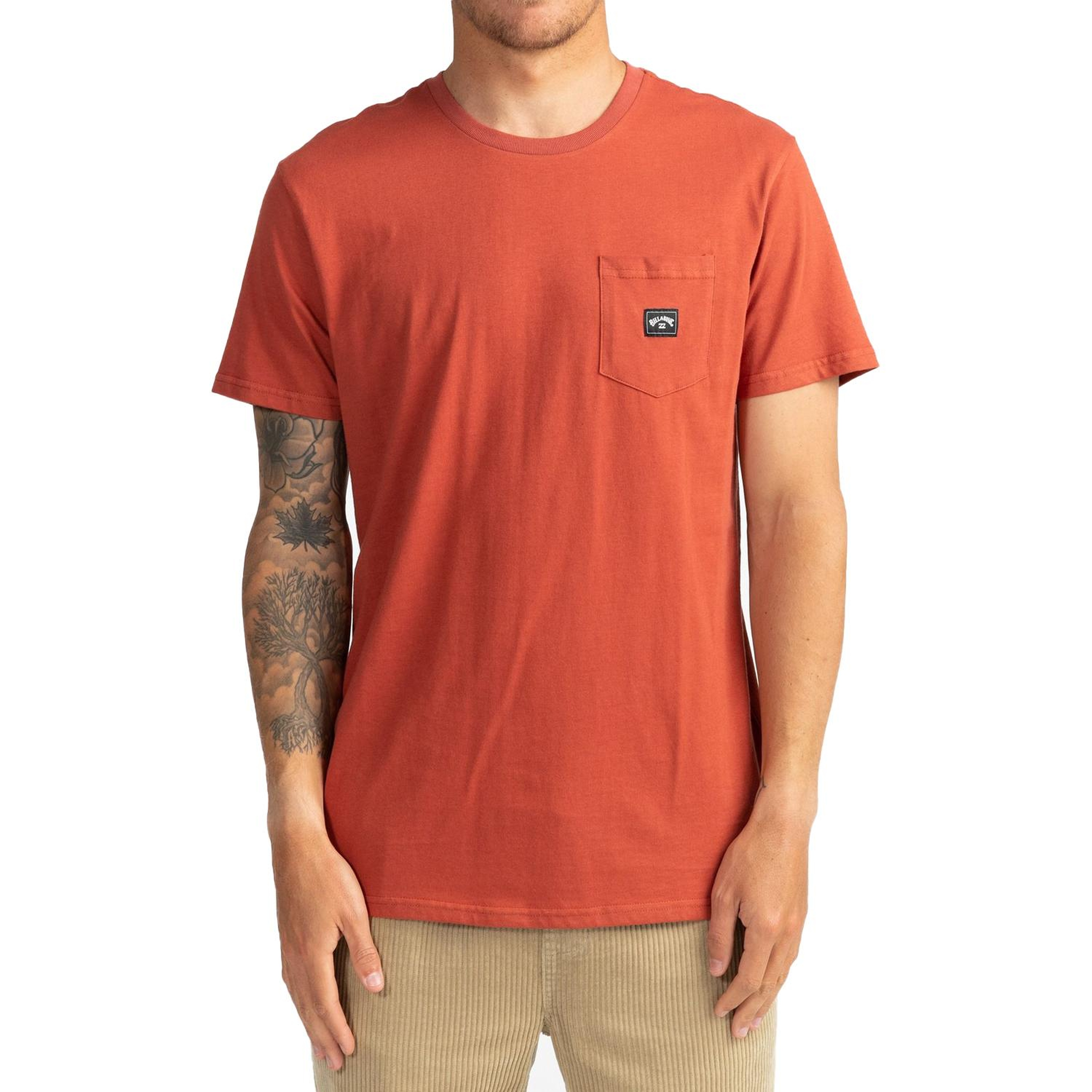 Billabong Stacked Erkek Kırmızı Tişört