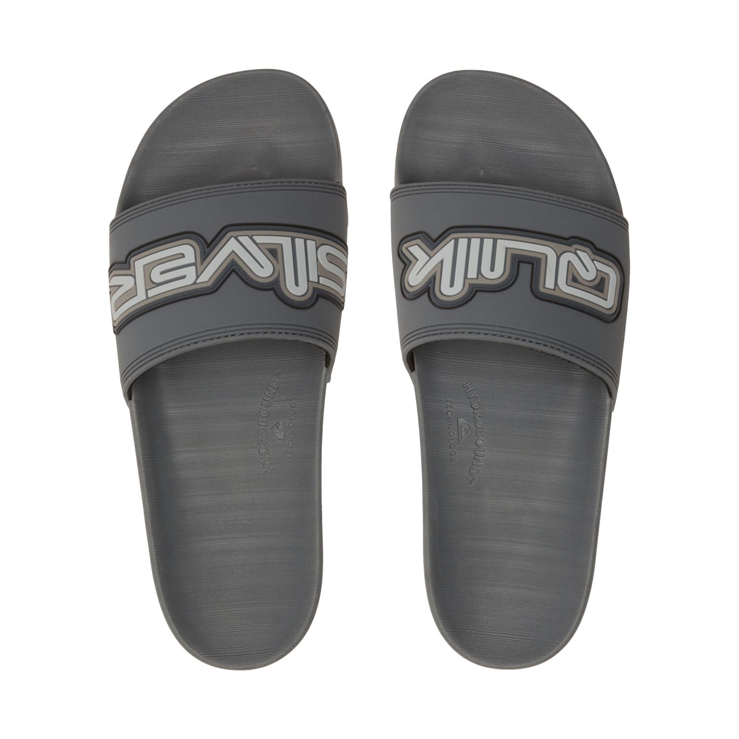Quiksilver Rivi Wordmrksld Erkek Gri Terlik