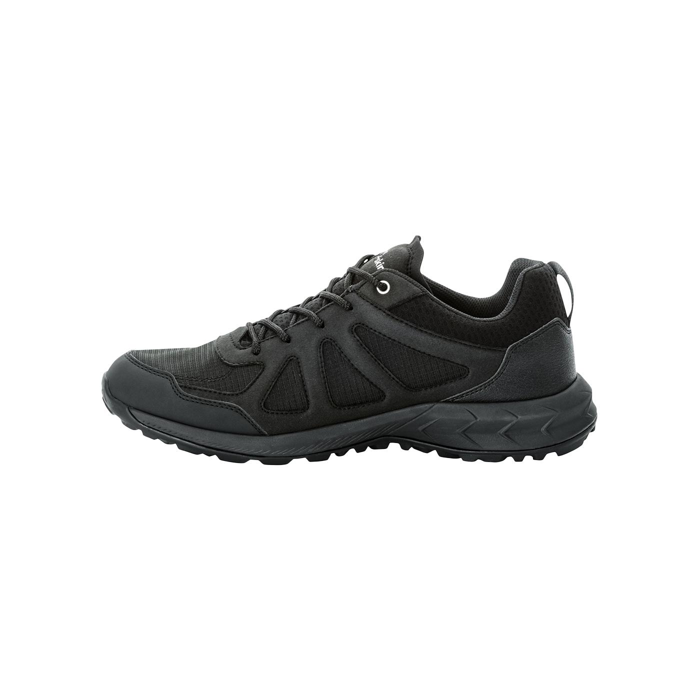 Jack Wolfskin Woodland 2 Texapore Low Erkek Siyah Outdoor Ayakkabı