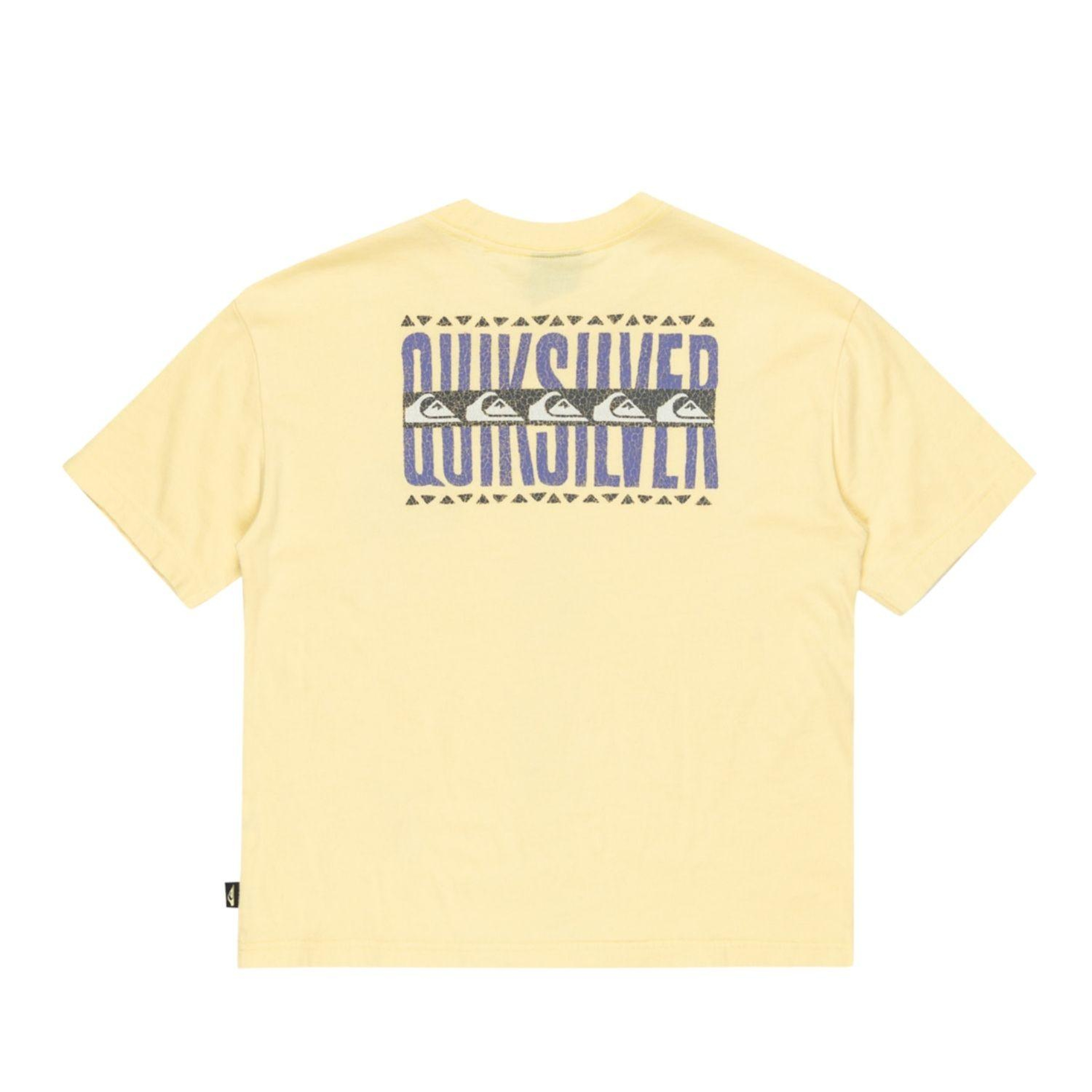 Quiksilver Gh Qs World Force Erkek Çocuk Sarı Tişört