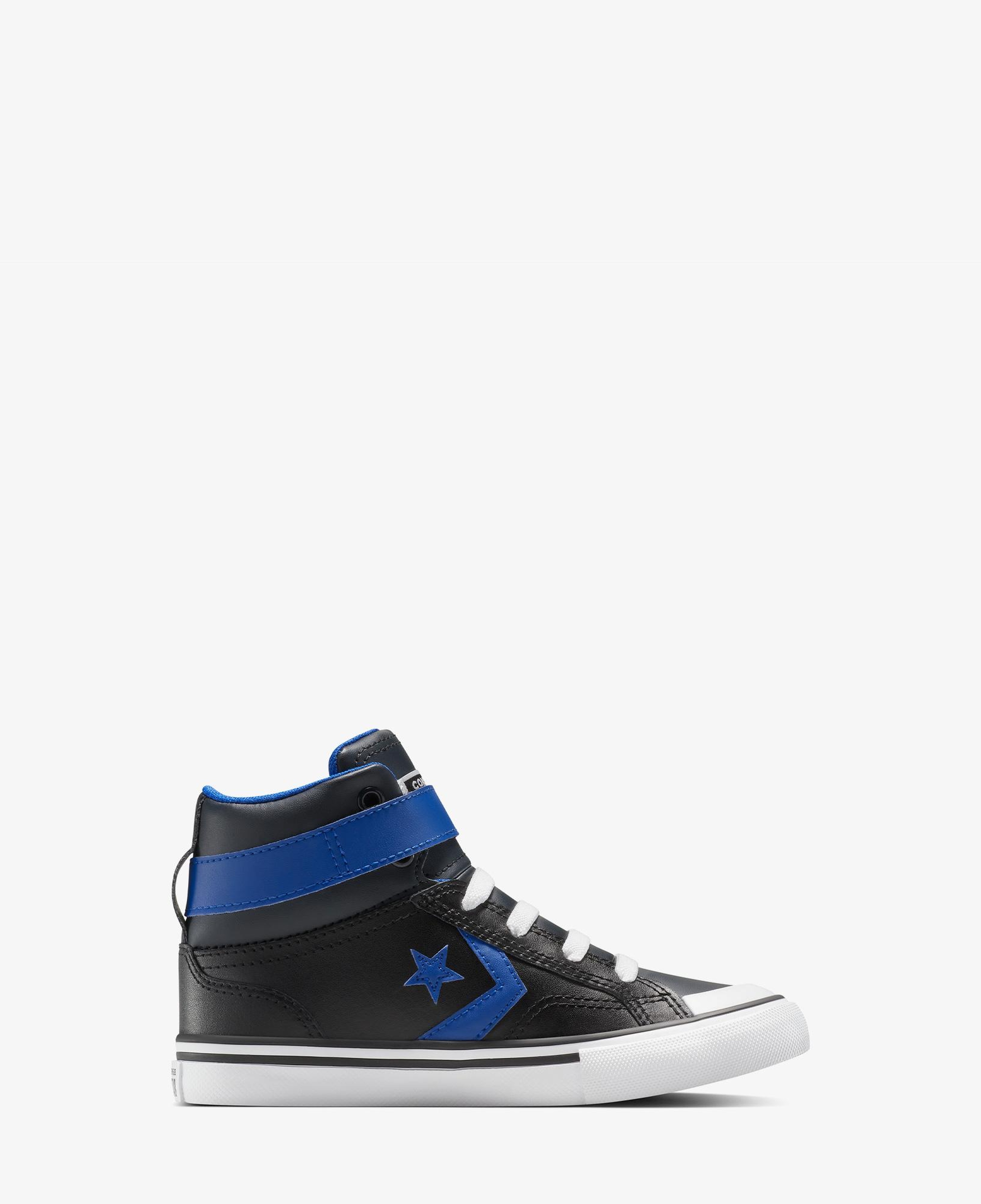 Converse Pro Blaze Strap Leather Easy On Çocuk Siyah Sneaker