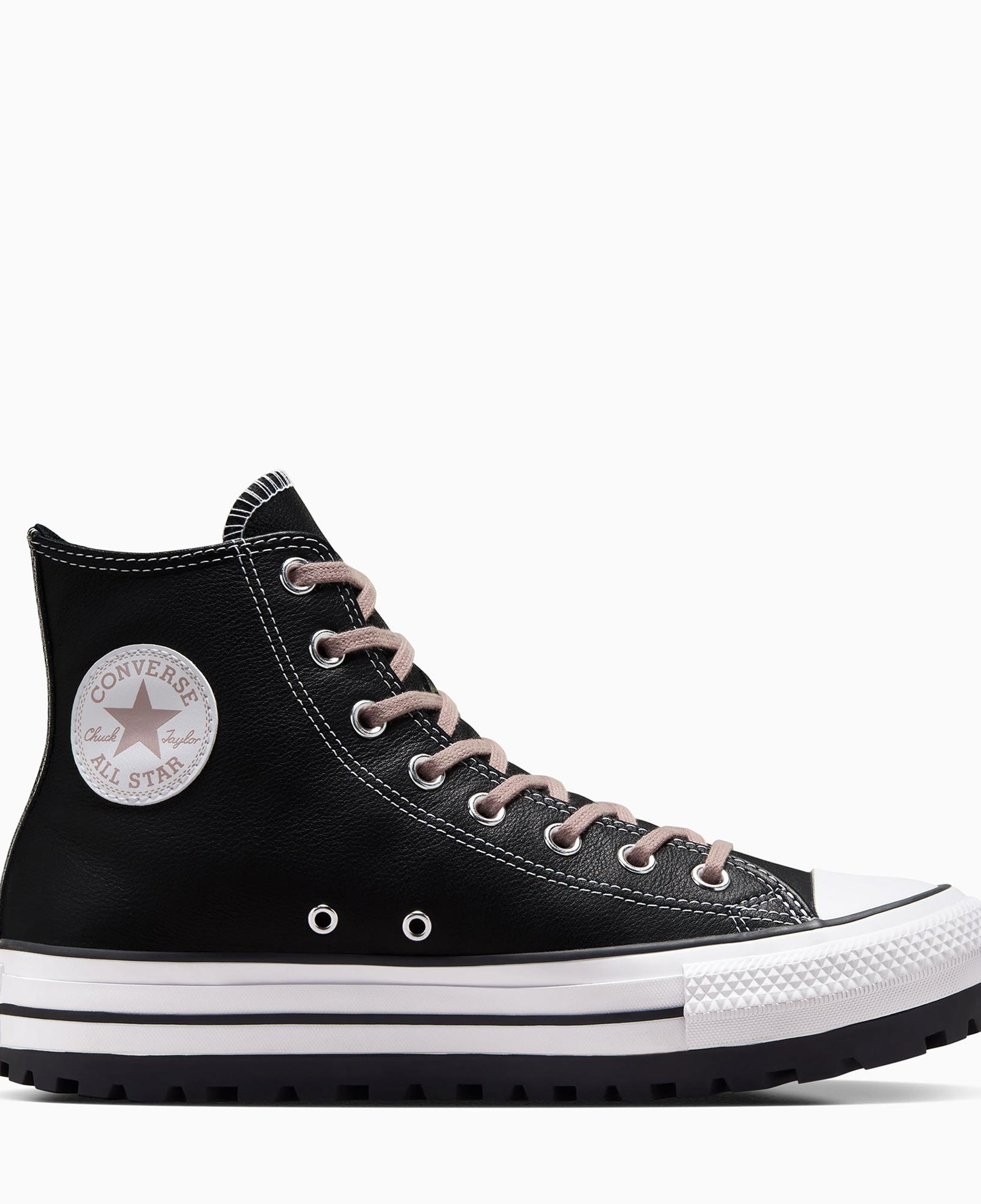 Converse Chuck Taylor All Star City Trek Unisex Siyah Deri Bot