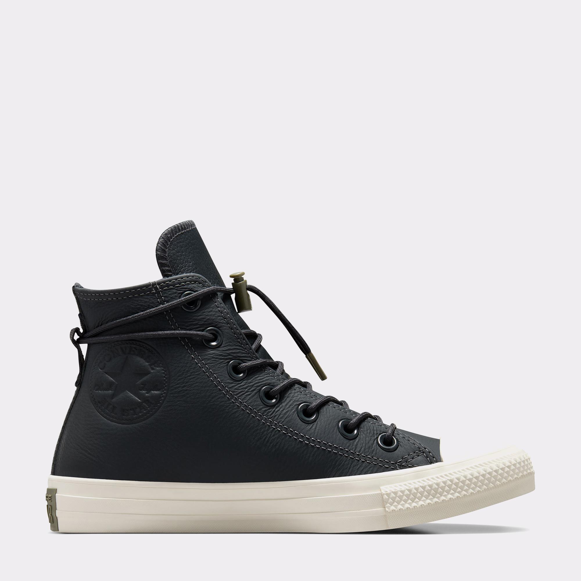Converse Chuck Taylor All Star Unisex Siyah Deri Bot