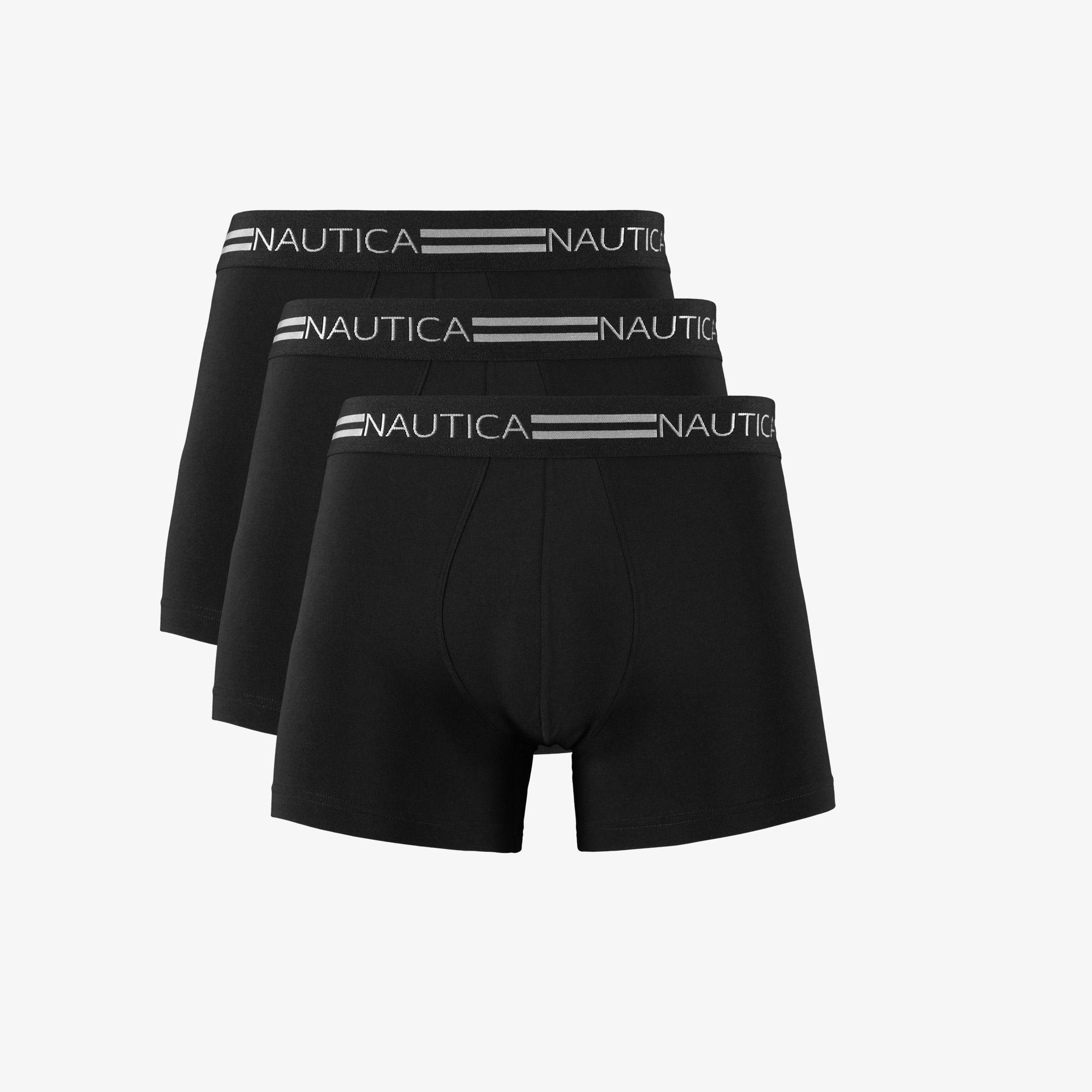 Nautica Erkek Siyah 3'lü Boxer
