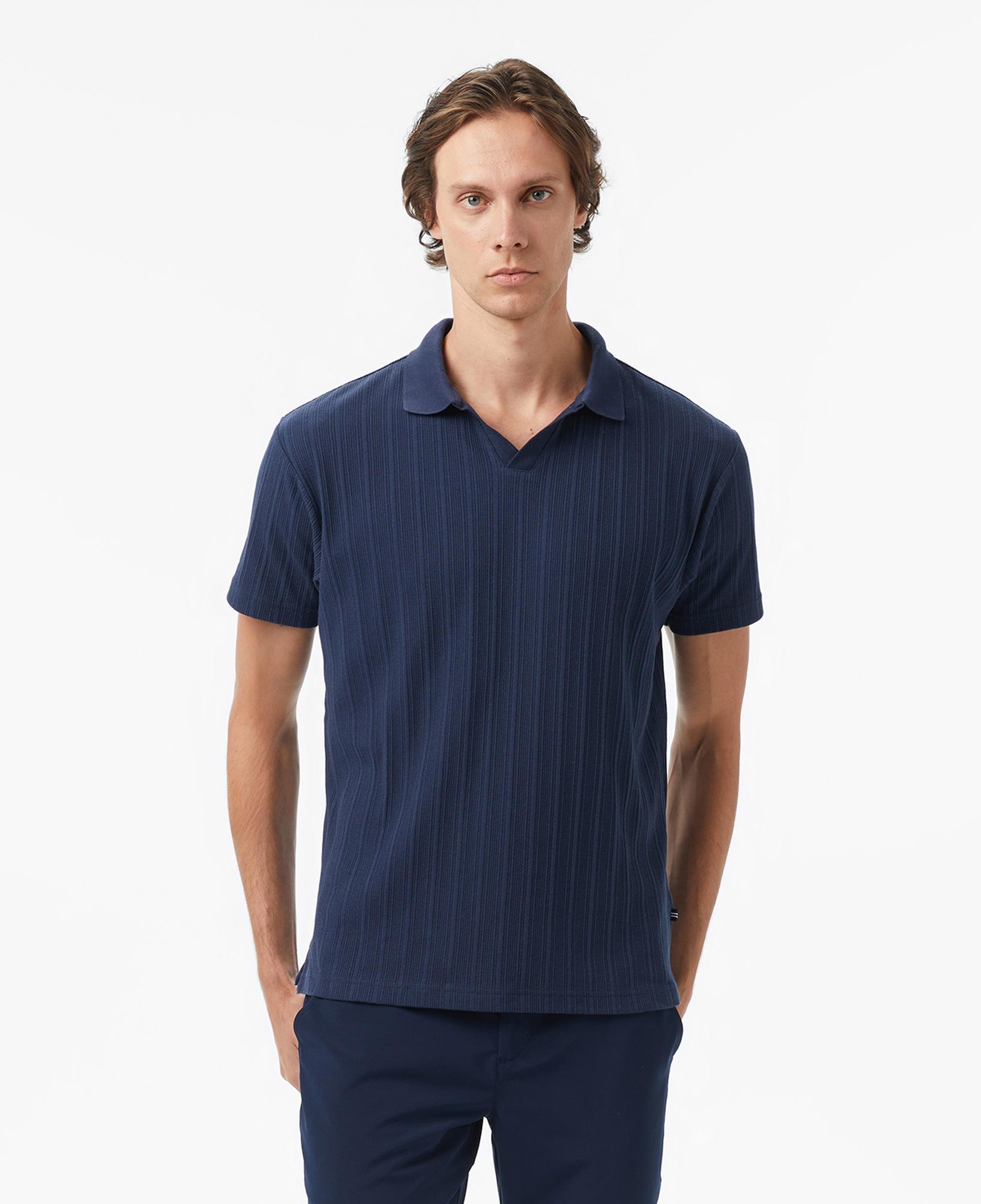 Nautica Erkek Lacivert Classic Fit Polo Yaka T-Shirt
