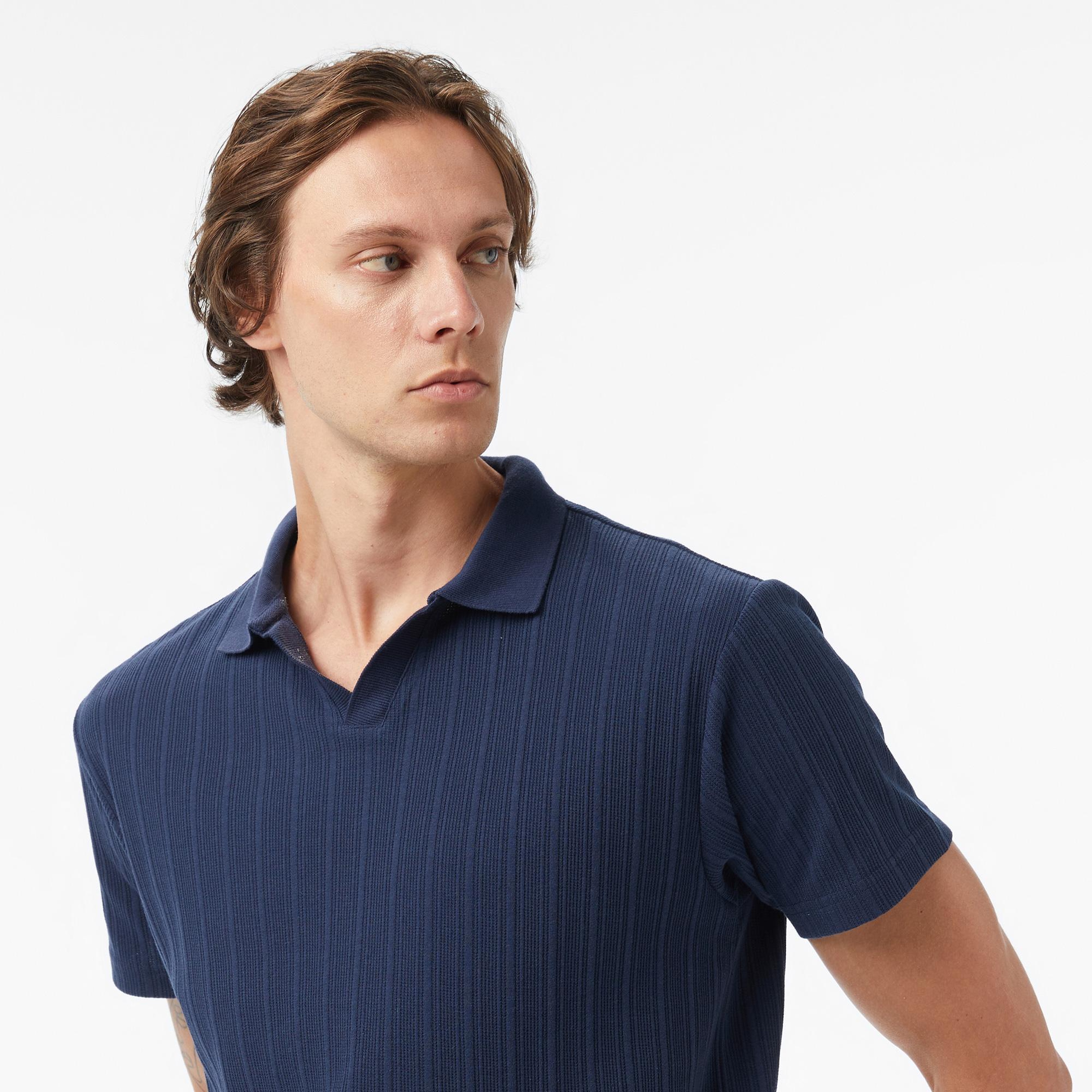 Nautica Erkek Lacivert Classic Fit Polo Yaka T-Shirt