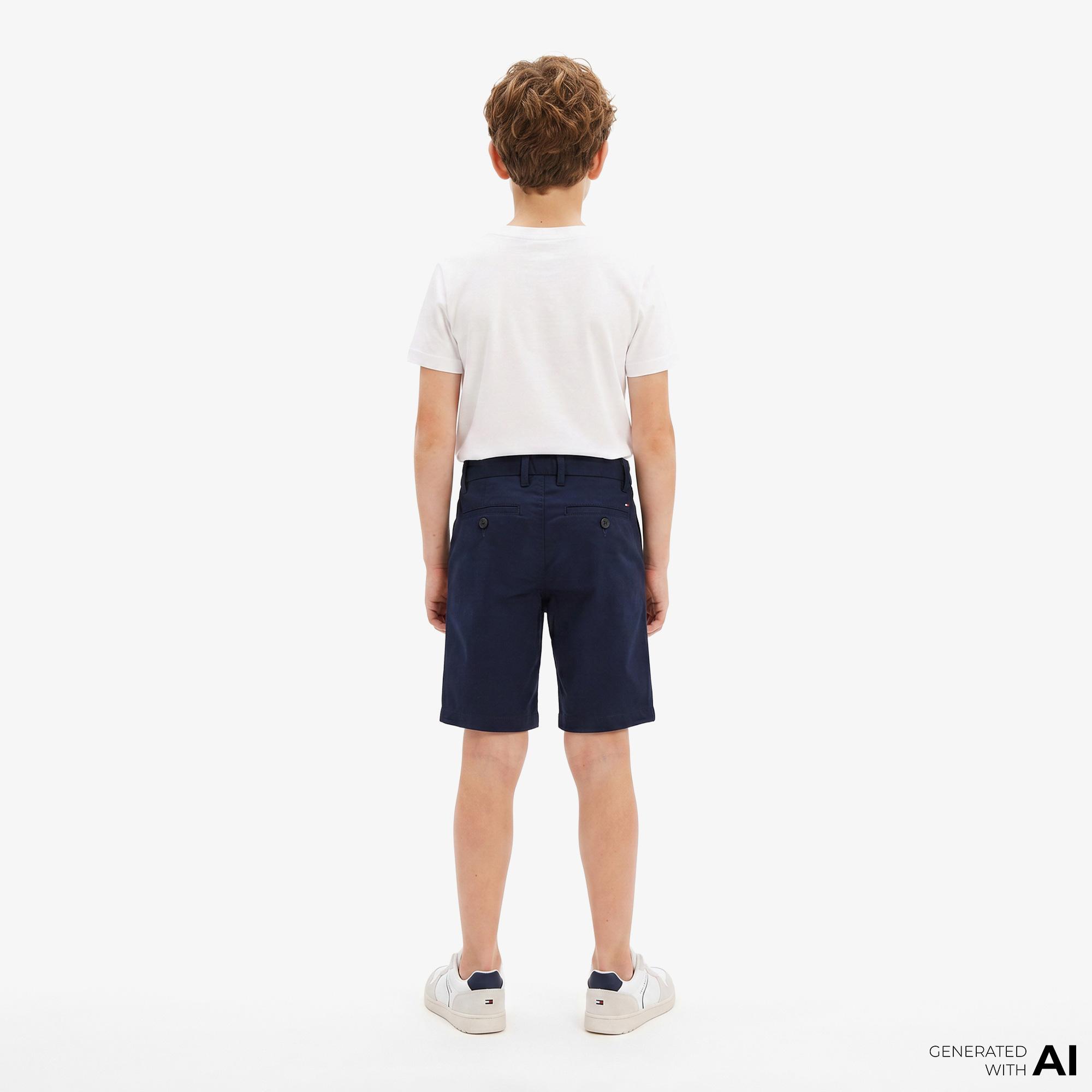Tommy Hilfiger Essentials Çocuk Lacivert Şort