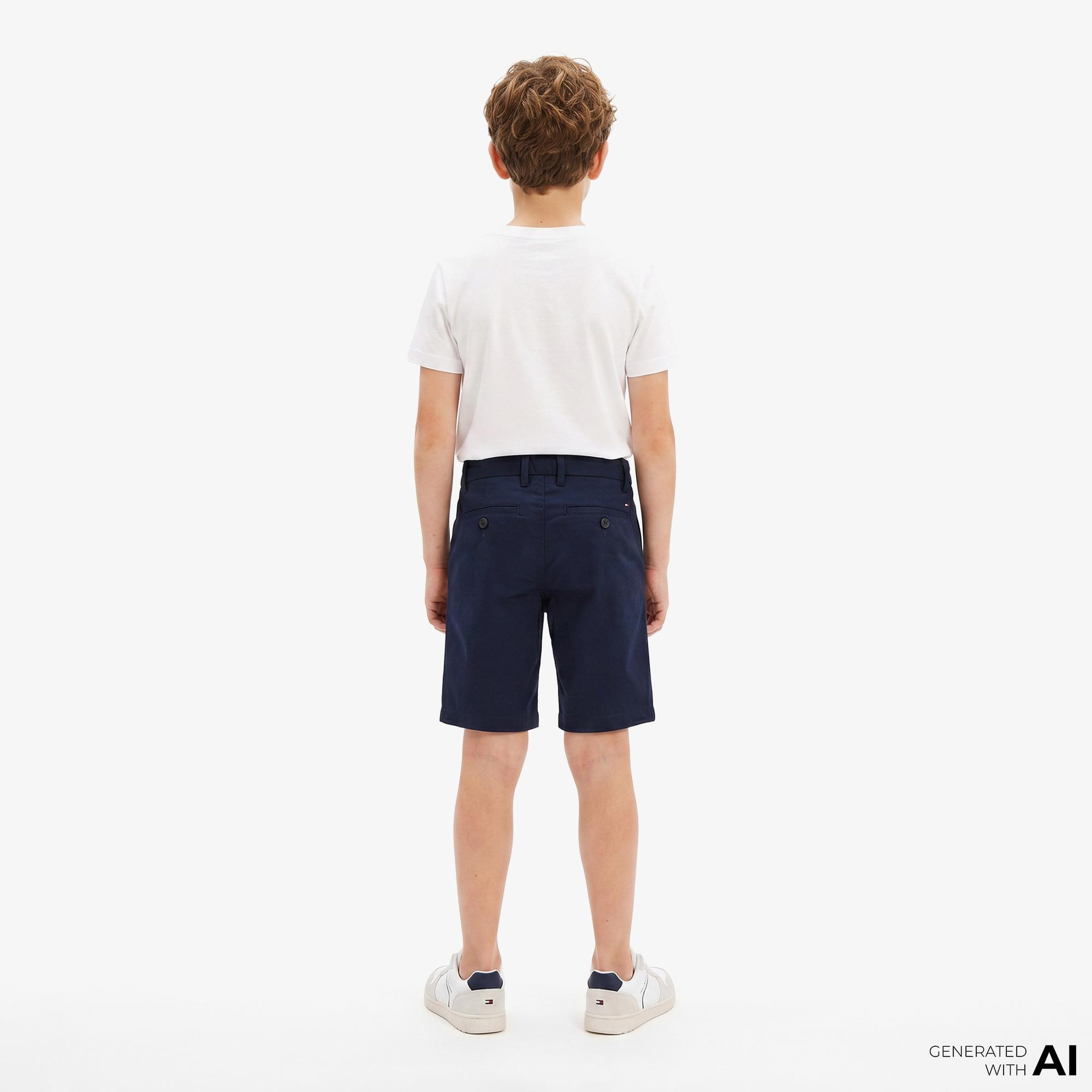 Tommy Hilfiger Essentials Çocuk Lacivert Şort