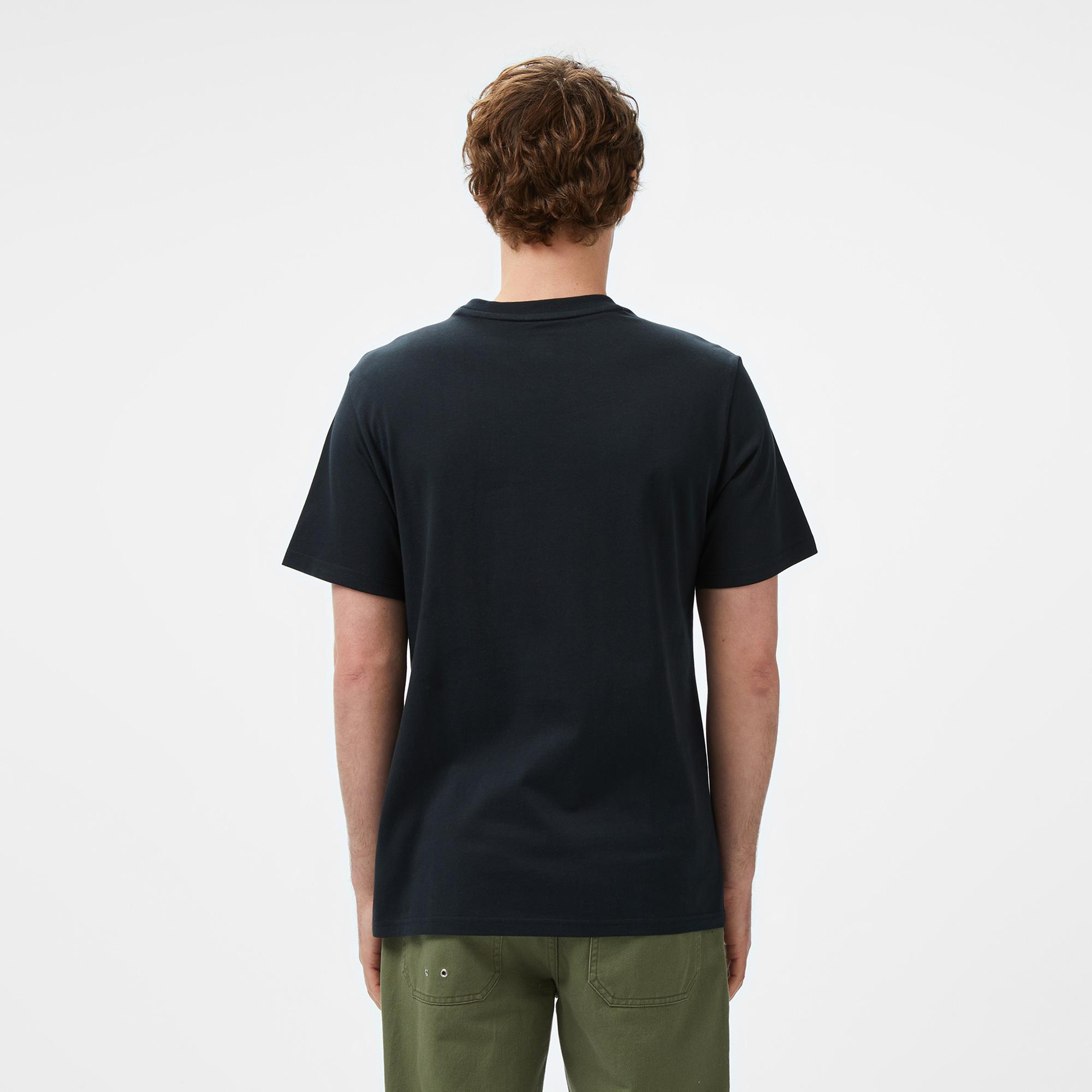 Converse Go-To Embroidered Star Chevron Unisex Siyah T-Shirt
