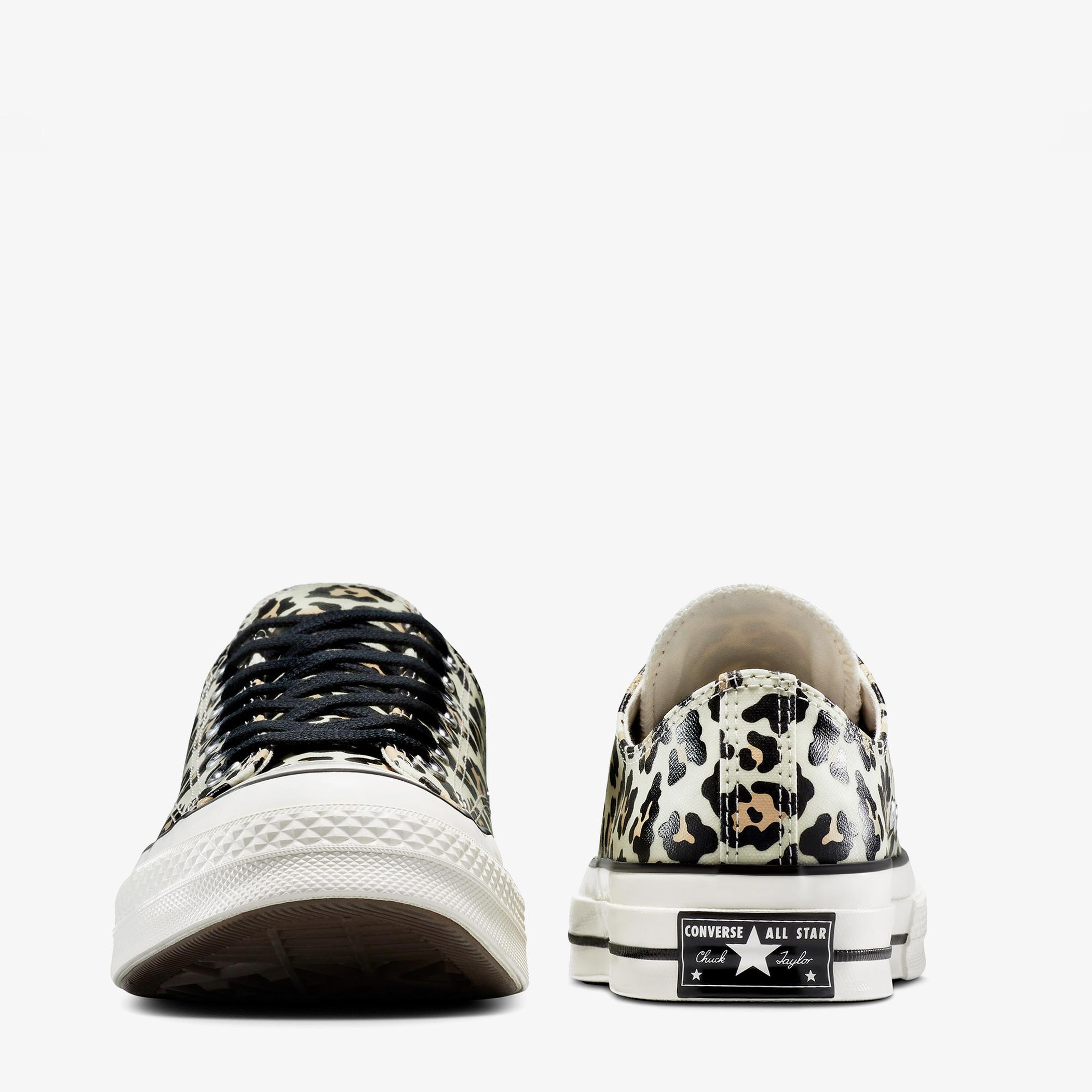 Converse Chuck 70 Glow In The Dark Leopard Print Unisex Krem Sneaker