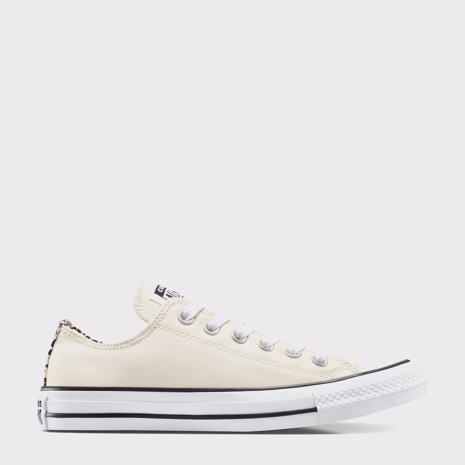 Converse Chuck Taylor All Star Leopard Unisex Krem Sneaker