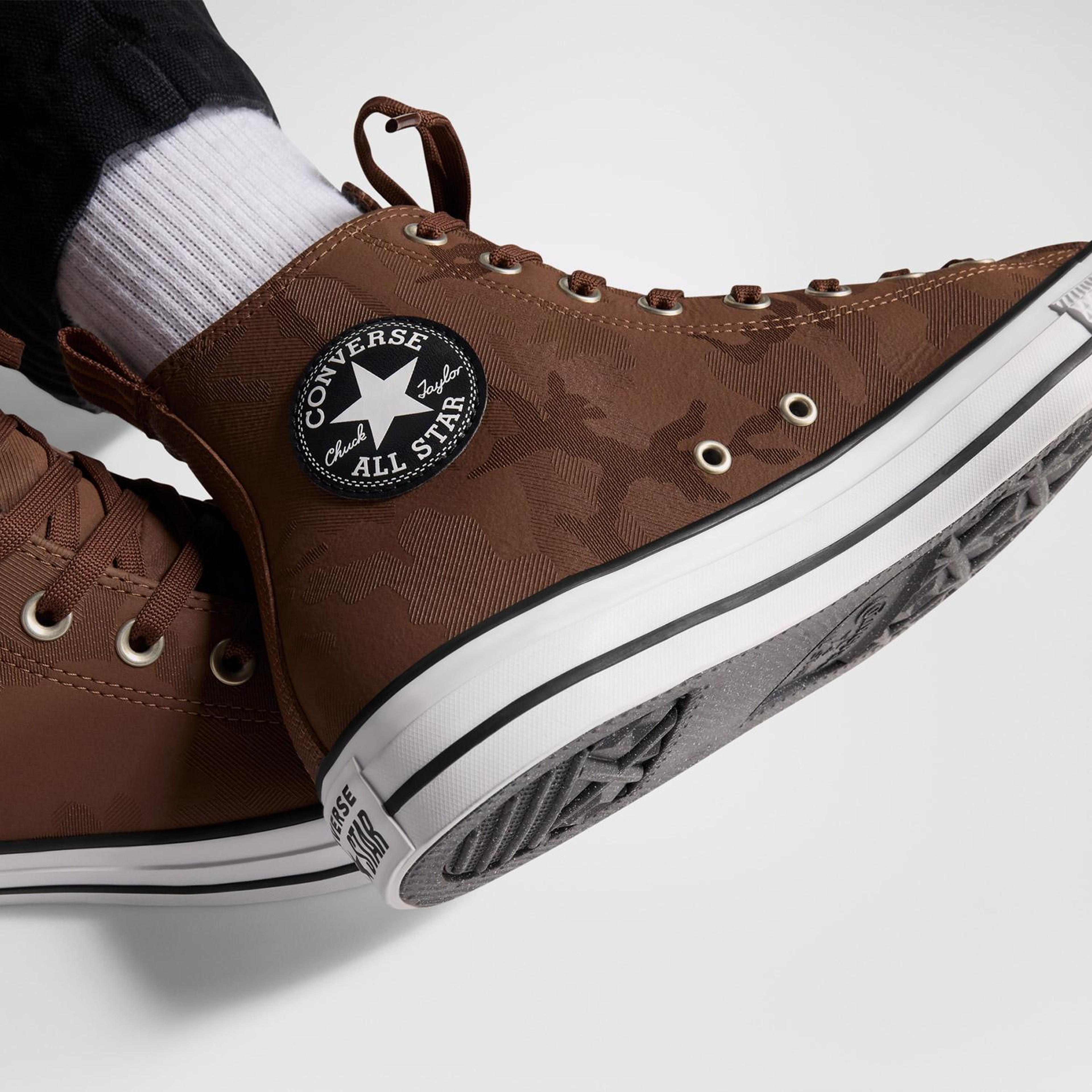 Converse Chuck Taylor All Star Unisex Kahverengi Deri Sneaker