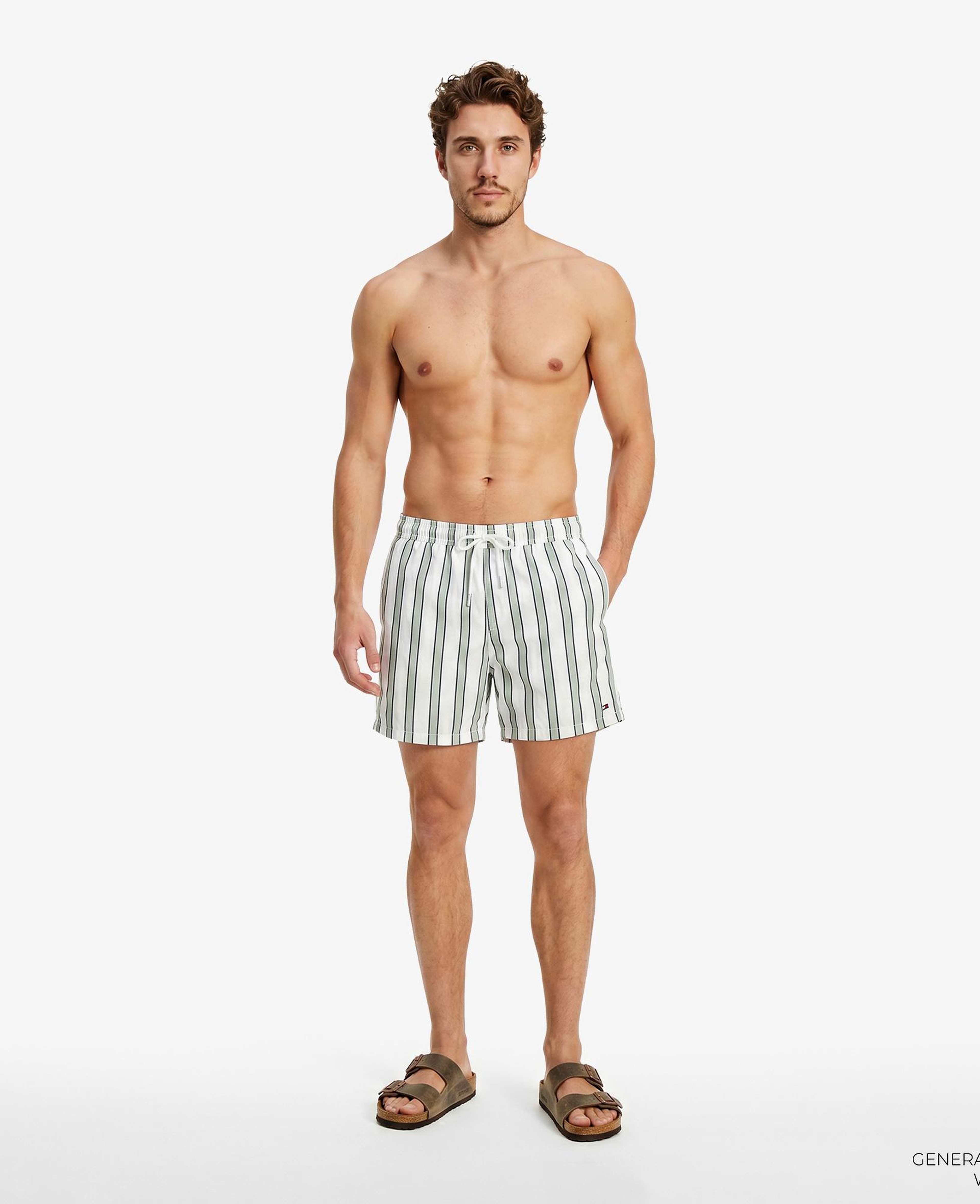 Tommy Hilfiger Essentials Erkek Yeşil Deniz Şortu