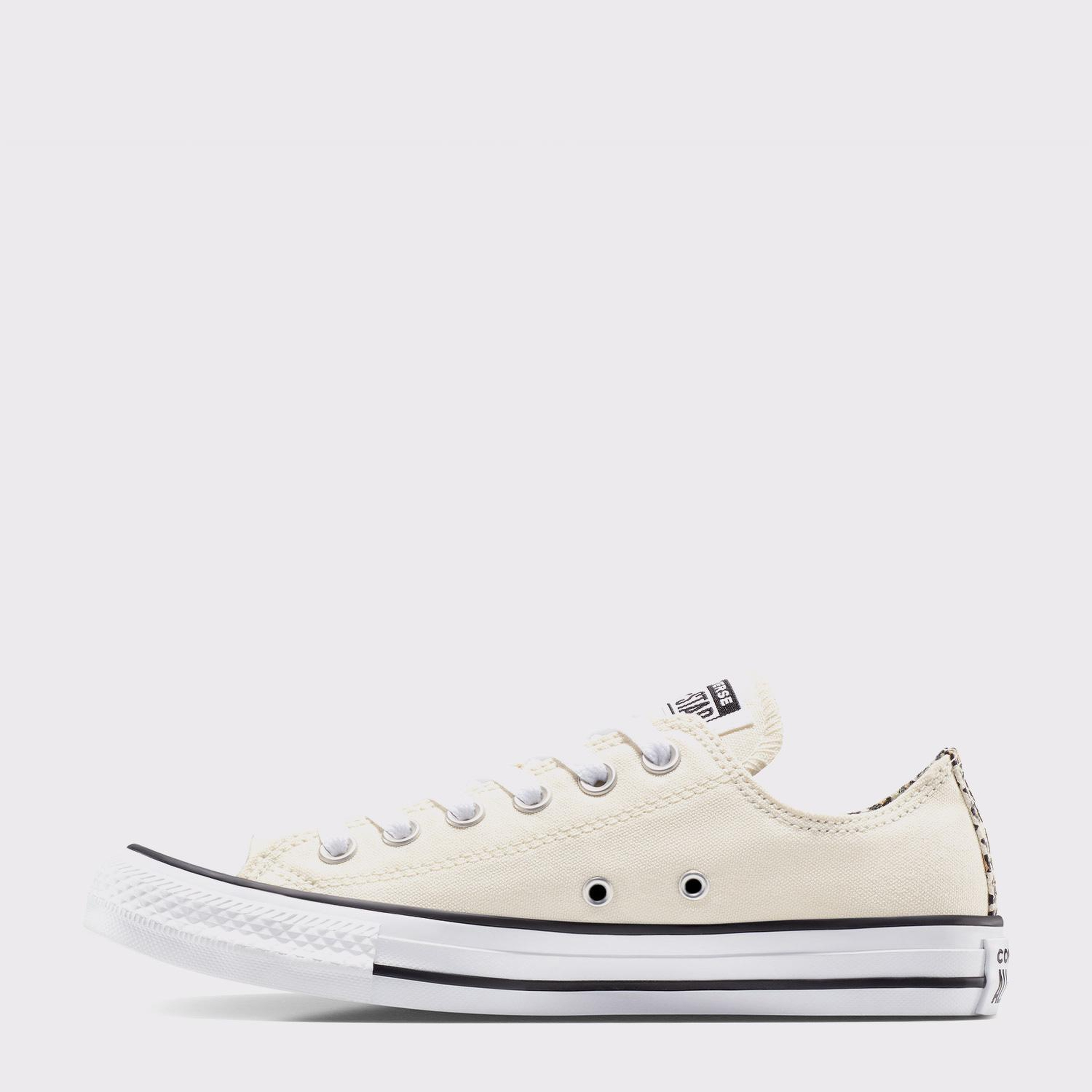 Converse Chuck Taylor All Star Leopard Unisex Krem Sneaker
