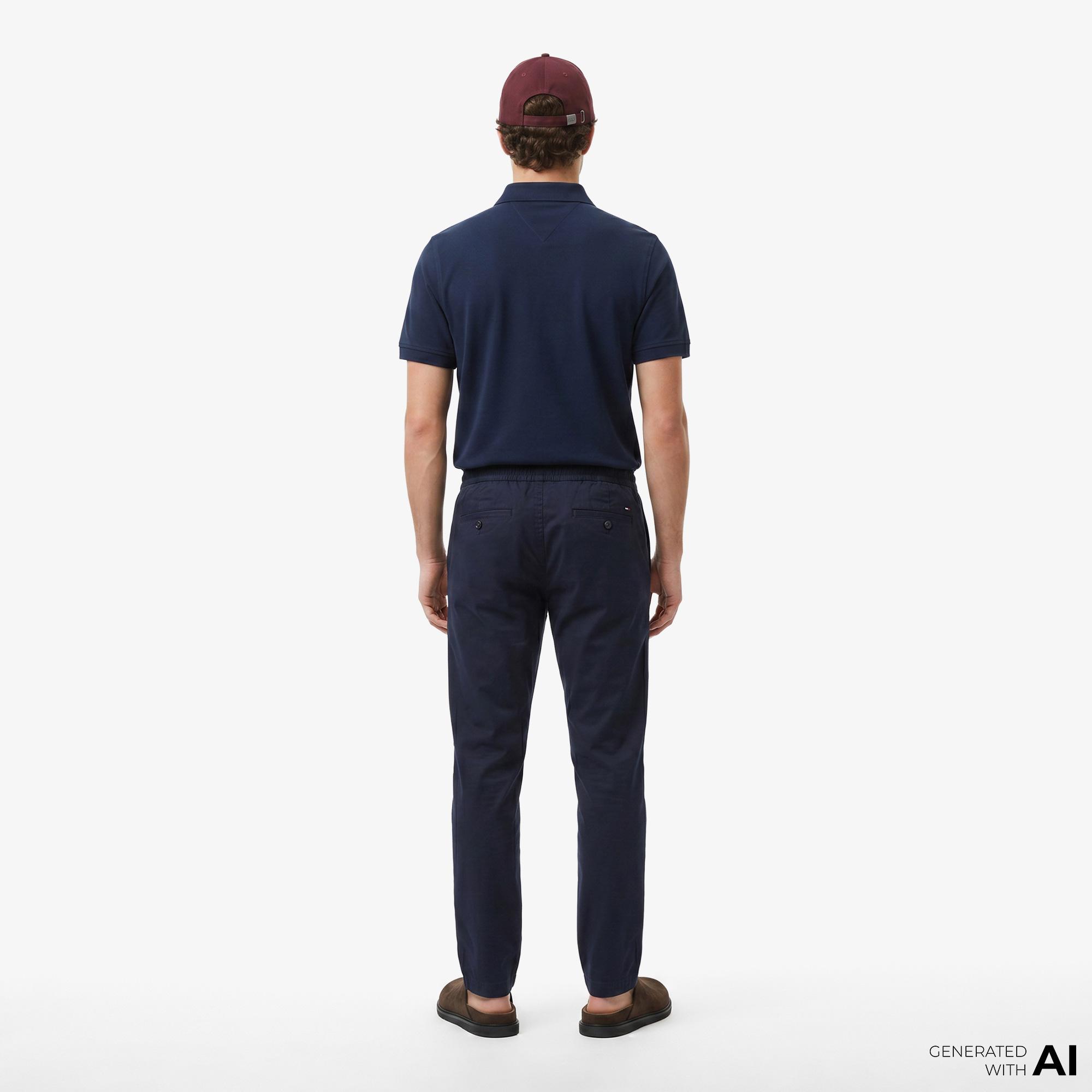 Tommy Hilfiger Seasonal Quality Erkek Lacivert Pantolon