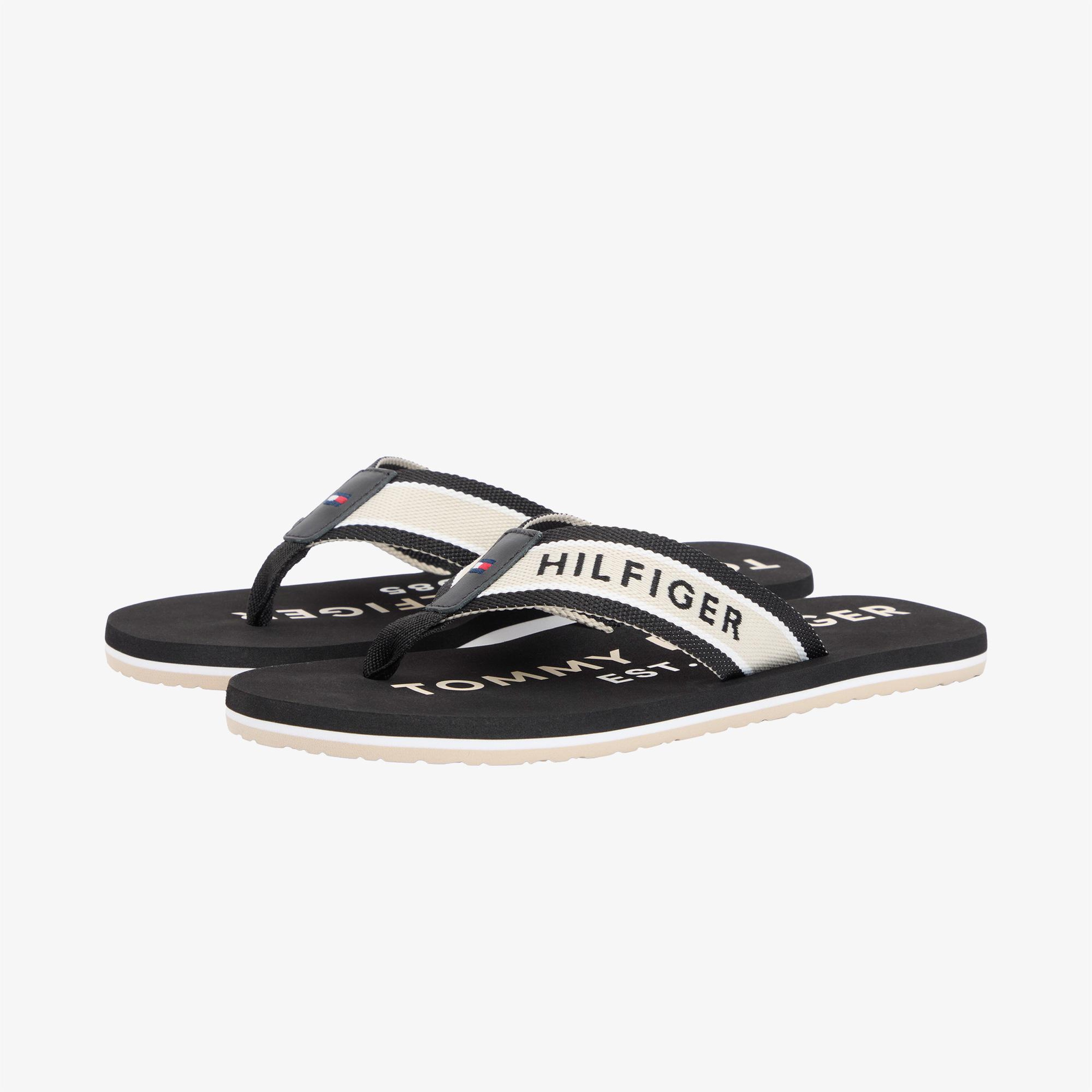 Tommy Hilfiger Simon Erkek Siyah Terlik