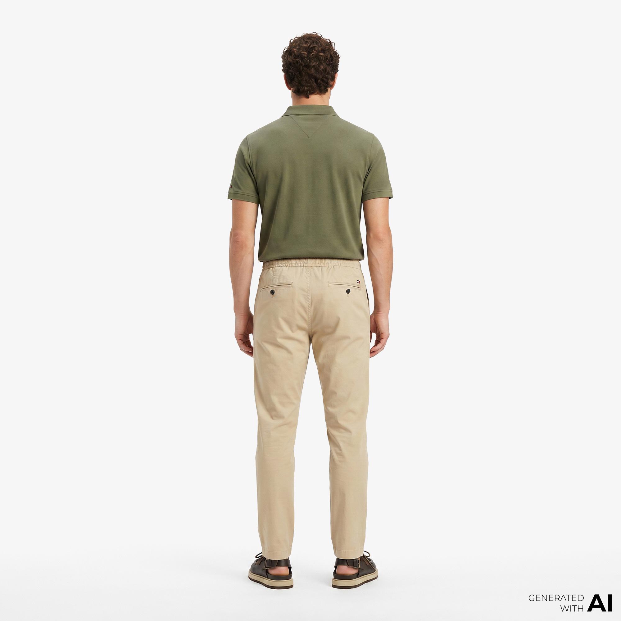 Tommy Hilfiger Seasonal Quality Erkek Haki Pantolon