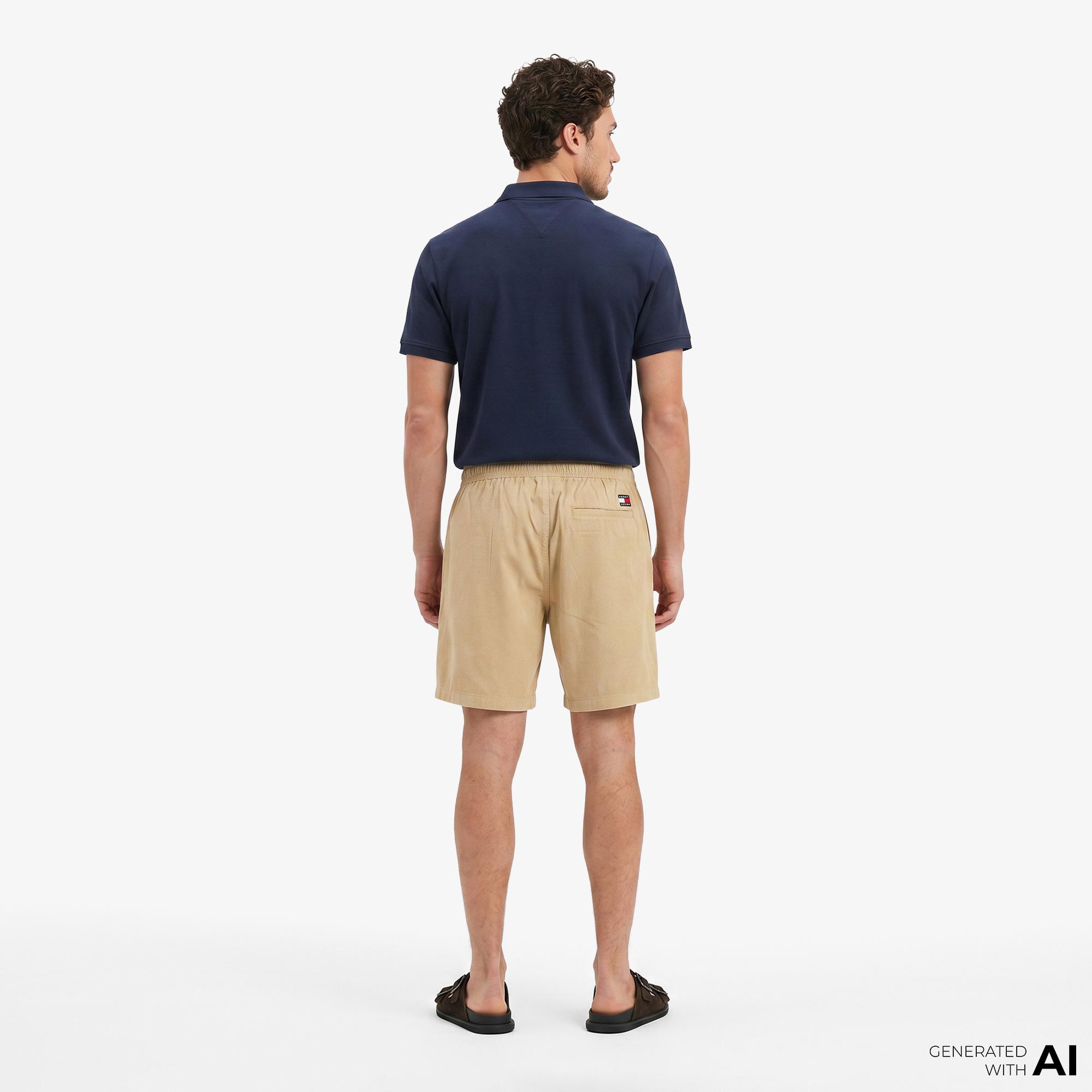 Tommy Hilfiger Beach Erkek Bej Şort