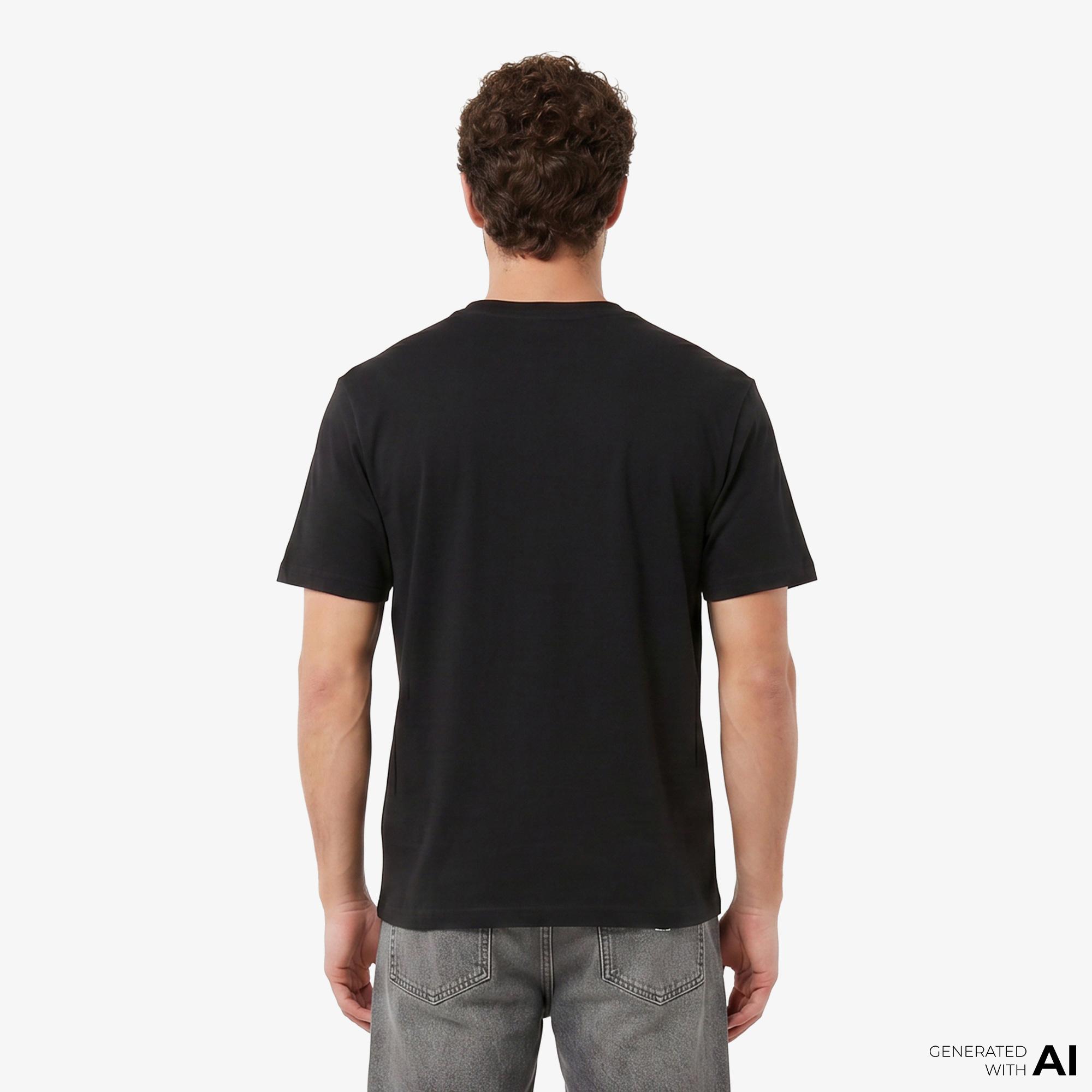 Tommy Hilfiger Erkek Siyah T-Shirt