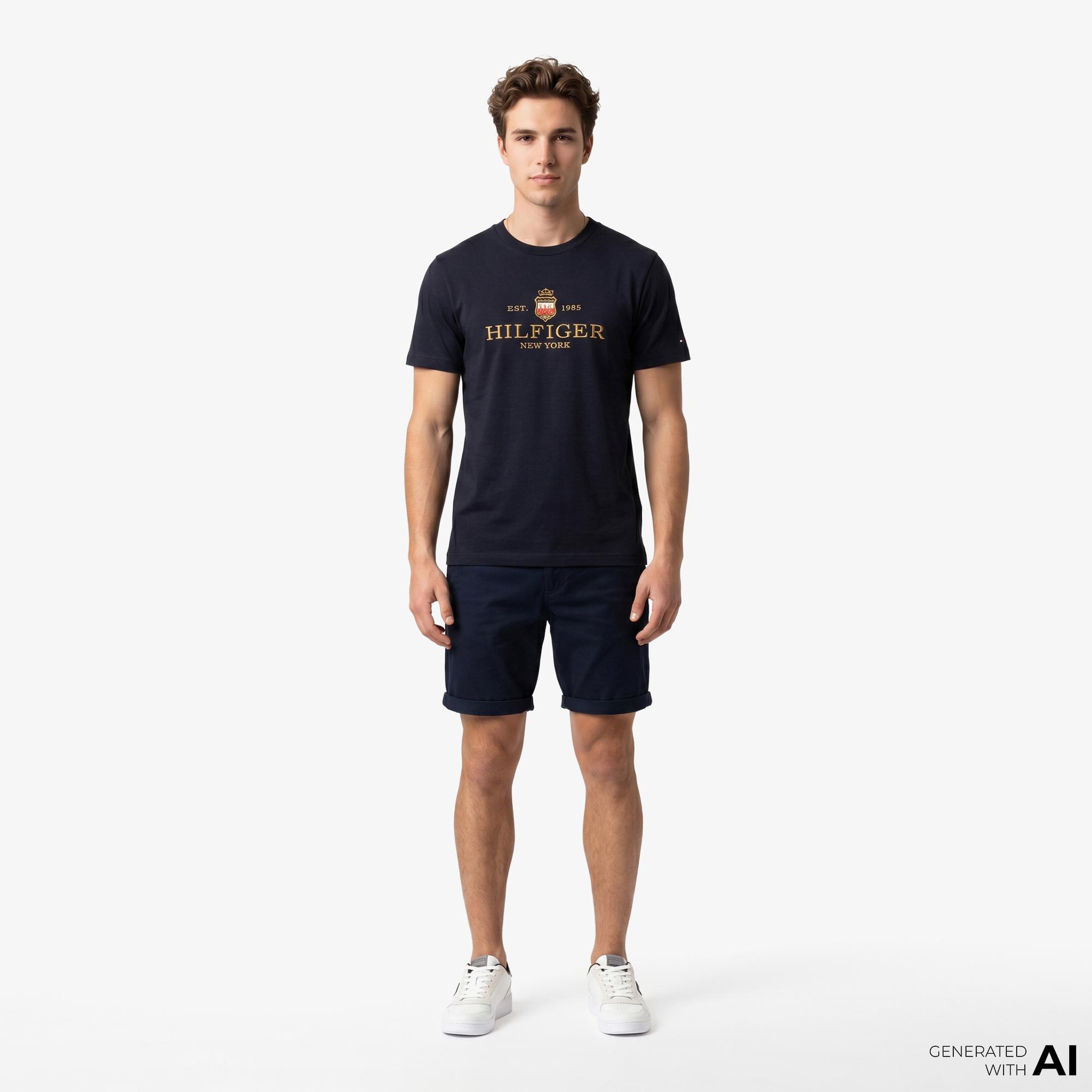 Tommy Hilfiger Scanton Erkek Lacivert Şort
